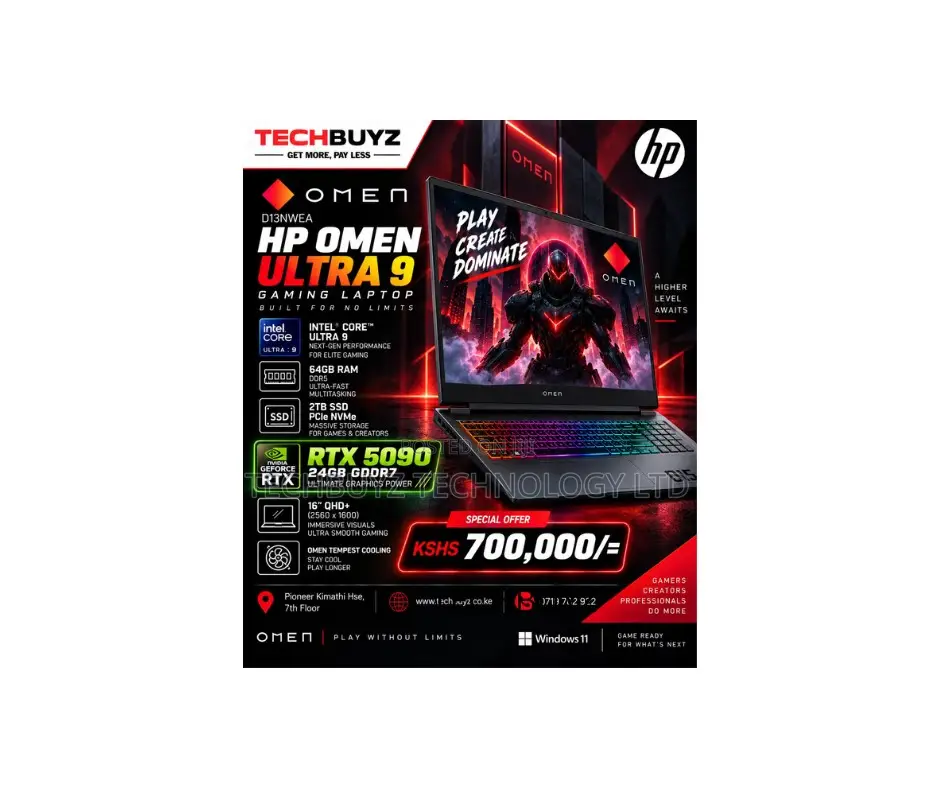 New Laptop HP Omen 16 64GB Intel Core Ultra 9 SSD 2T