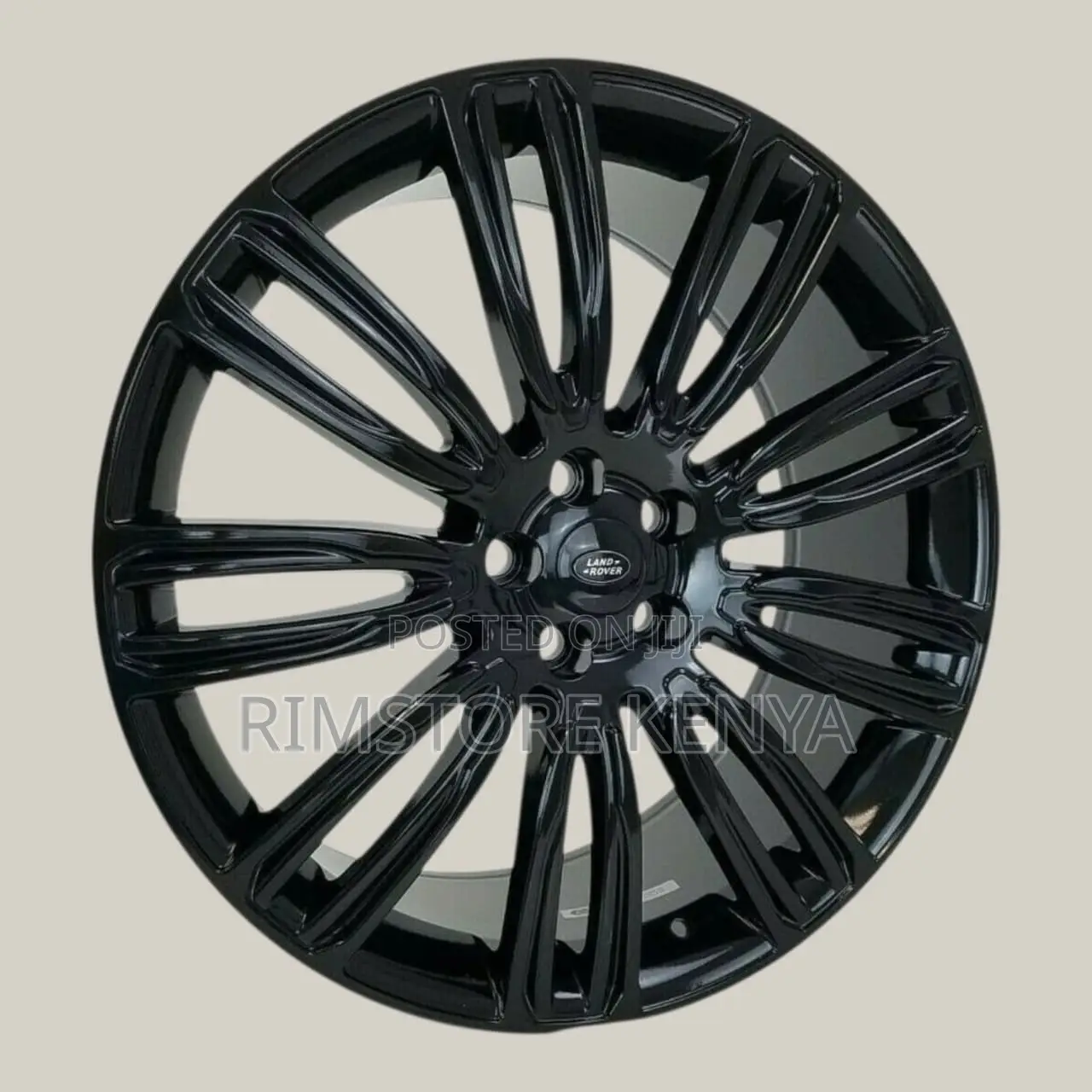 Rim Size 22 Rangerover Black, Full Set.