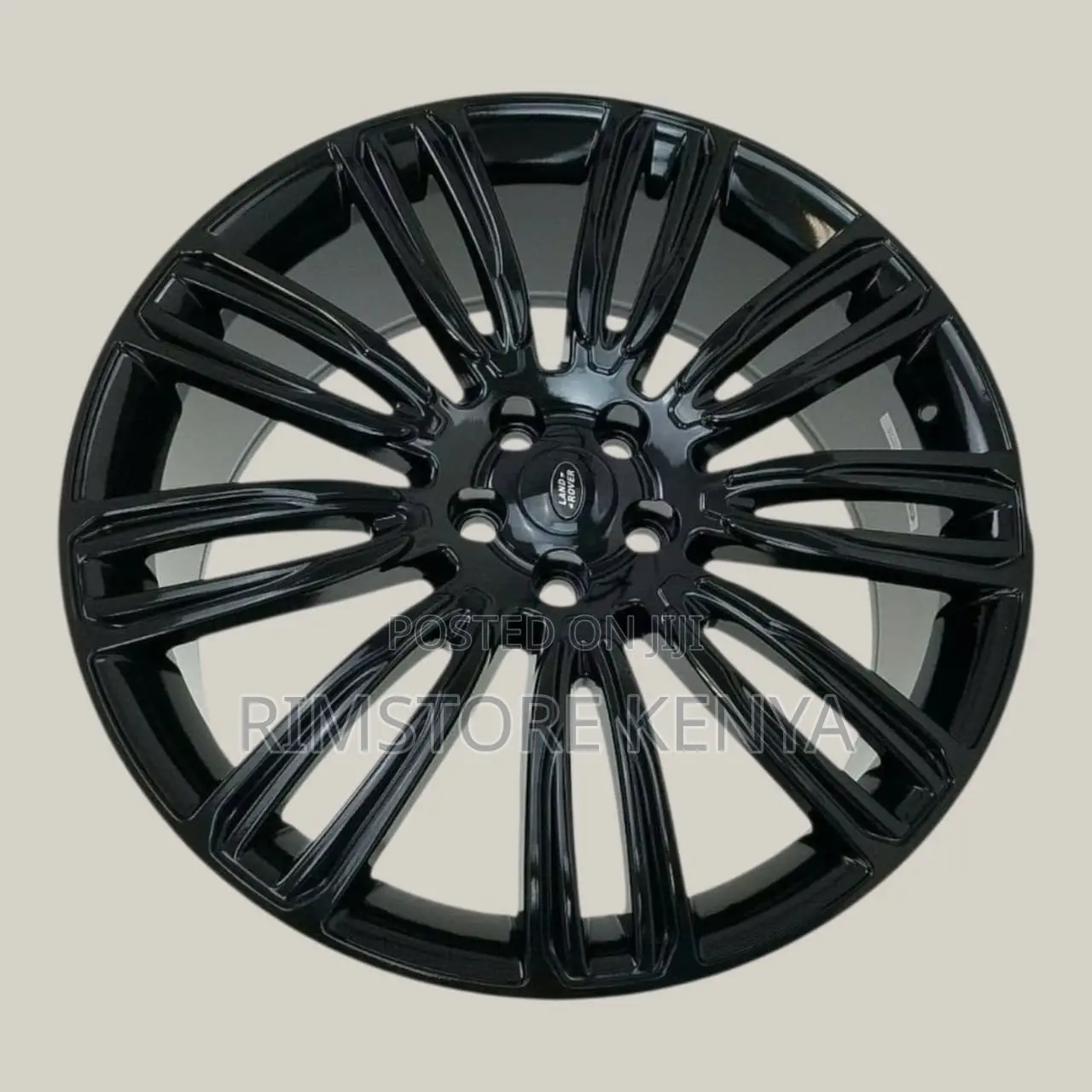 Rim Size 22 Rangerover Black, Full Set.
