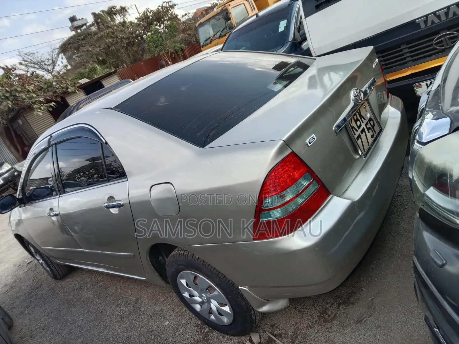 Toyota Corolla 2002 Silver