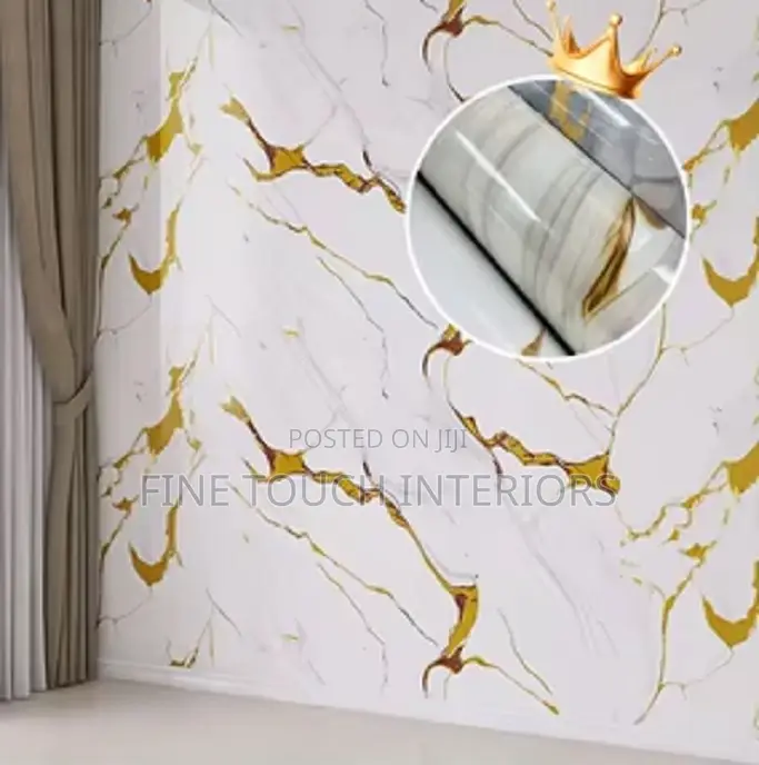 Marble Sticker Wallpaper – Elegant Affordable
