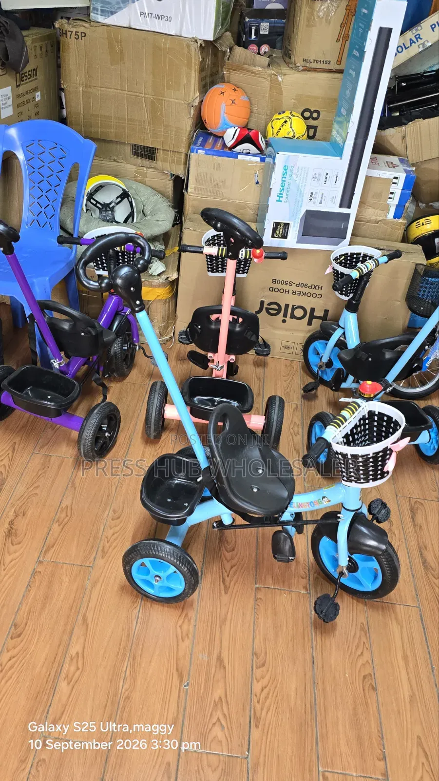 3-Wheel Kids Tricycle – Perfect Gift for Your Little One