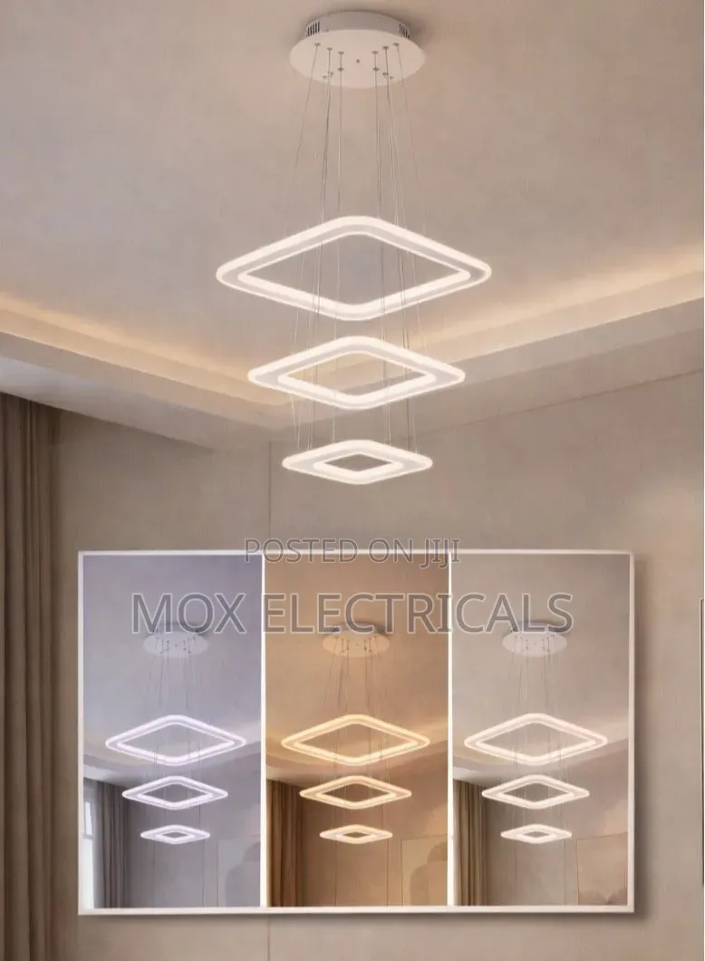 LED Square Ceiling Chandelier