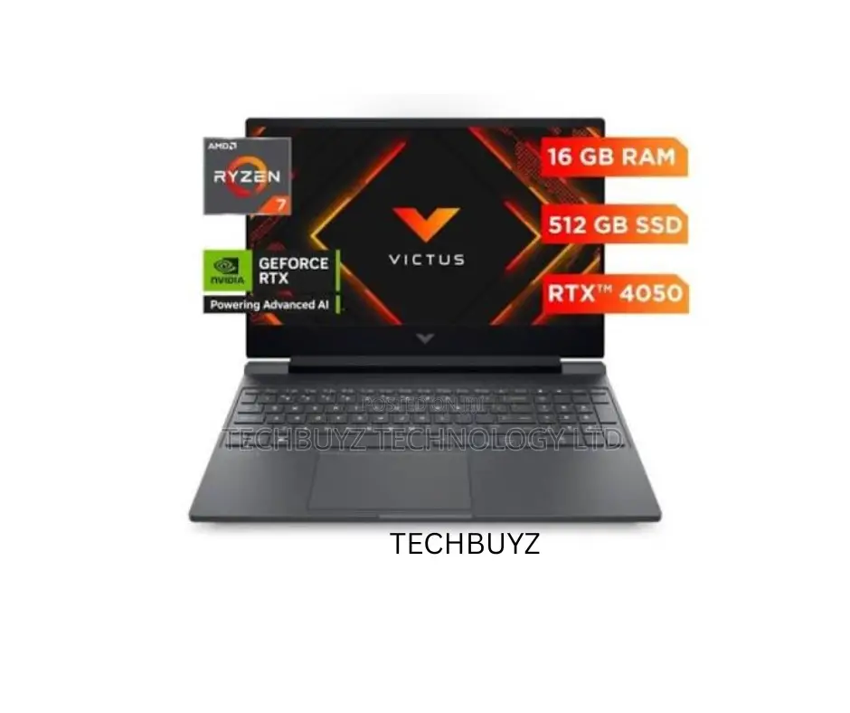 New Laptop HP Victus 15 16GB AMD Ryzen 7 SSD 512GB