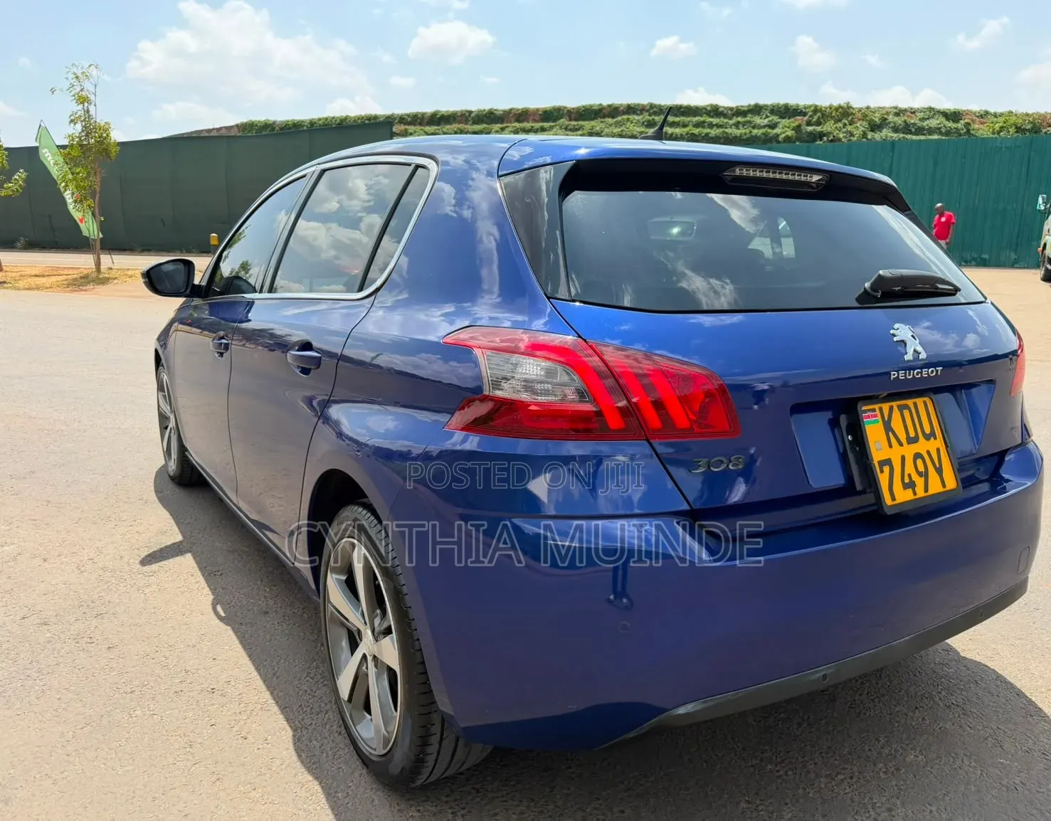 Peugeot 308 2017 Blue