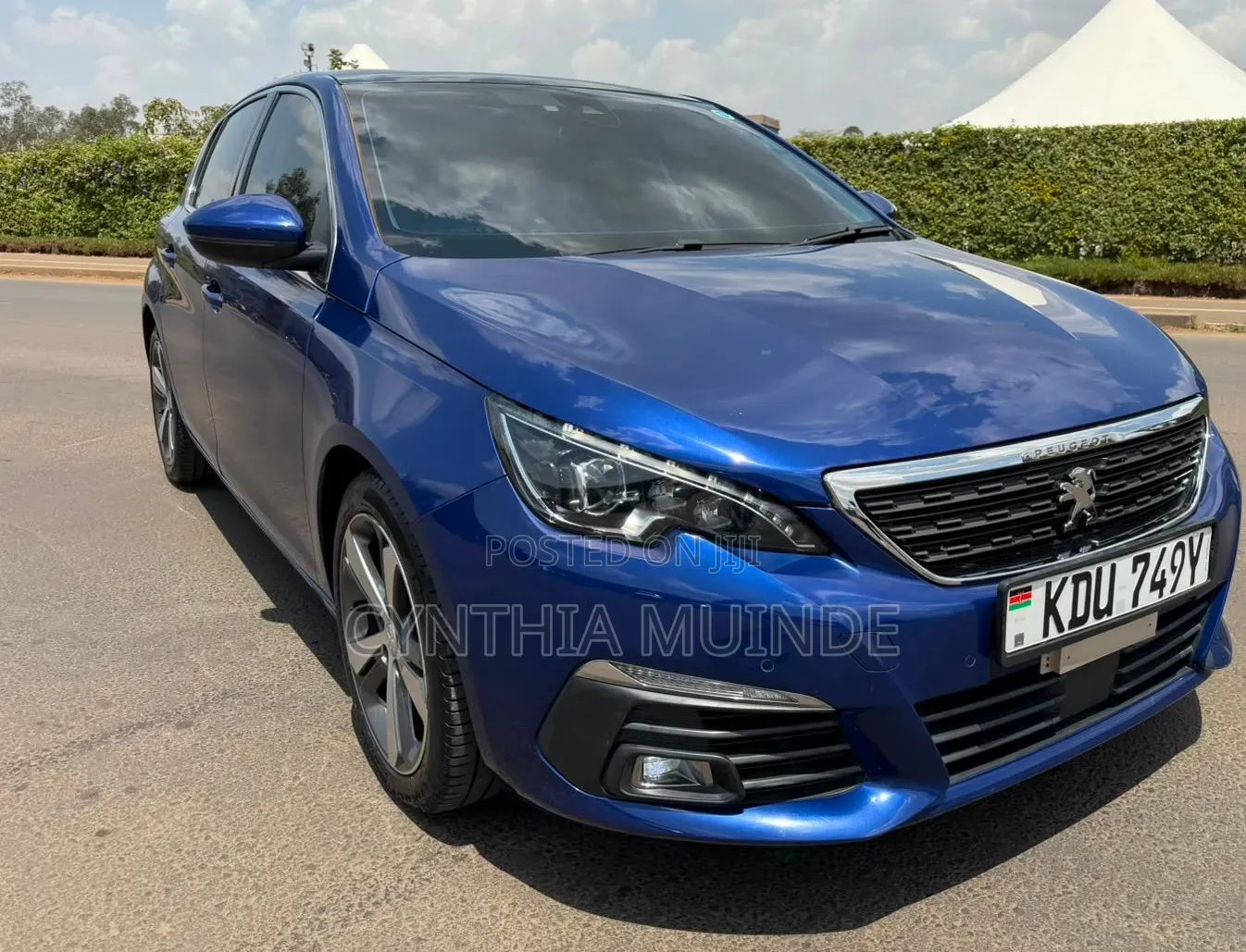 Peugeot 308 2017 Blue
