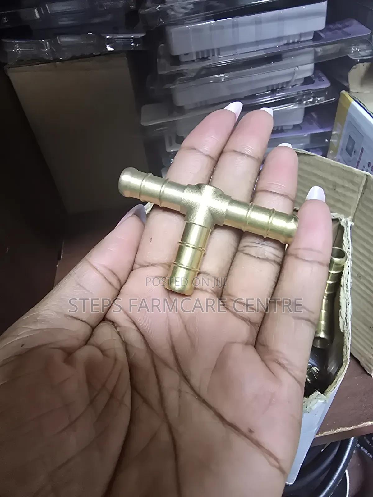 Metallic Gas Pipe T Connector