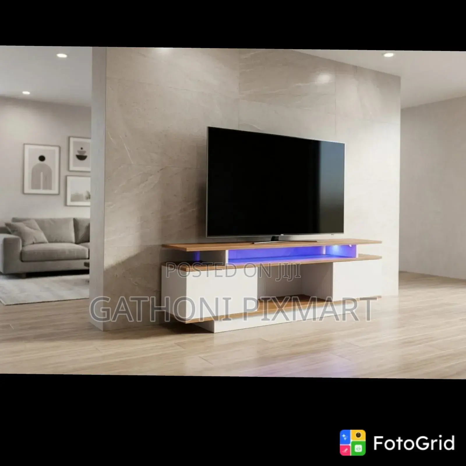 Nassau 5FT TV Console Stand – Elegant Spacious Entertainment Centre