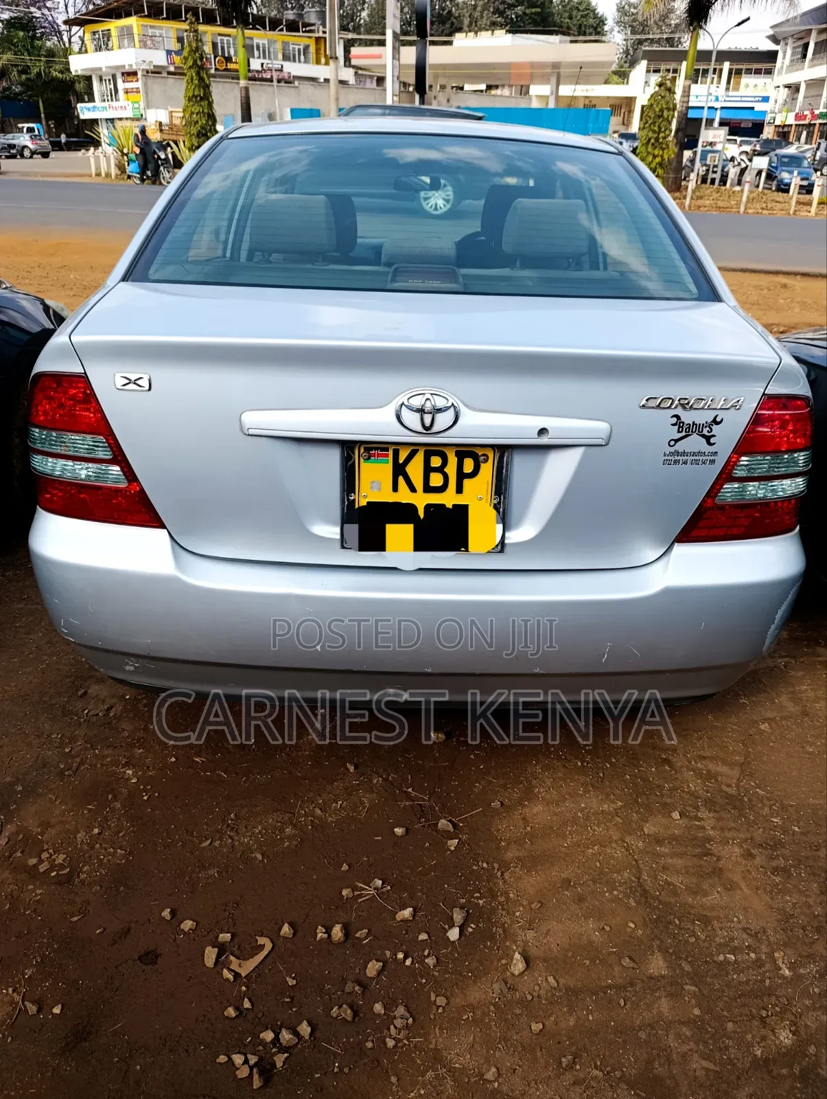 Toyota Corolla 2003 Silver