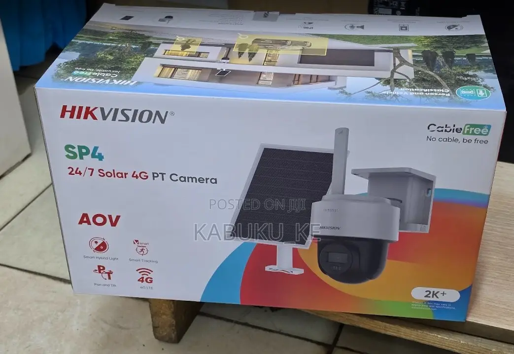 Hikvision SP4 Wireless 4G Solar Outdoor Surveillance Camera