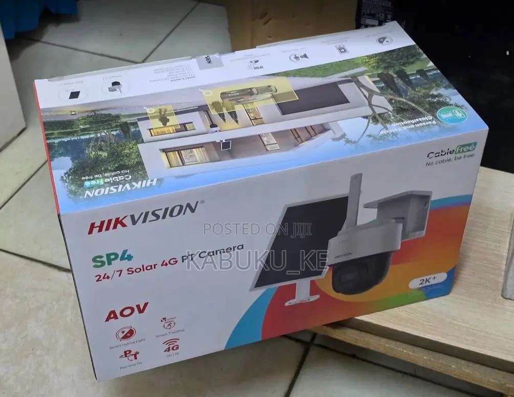 Hikvision 4g Sp4 Solar Simcard CCTV Outdoor Camera