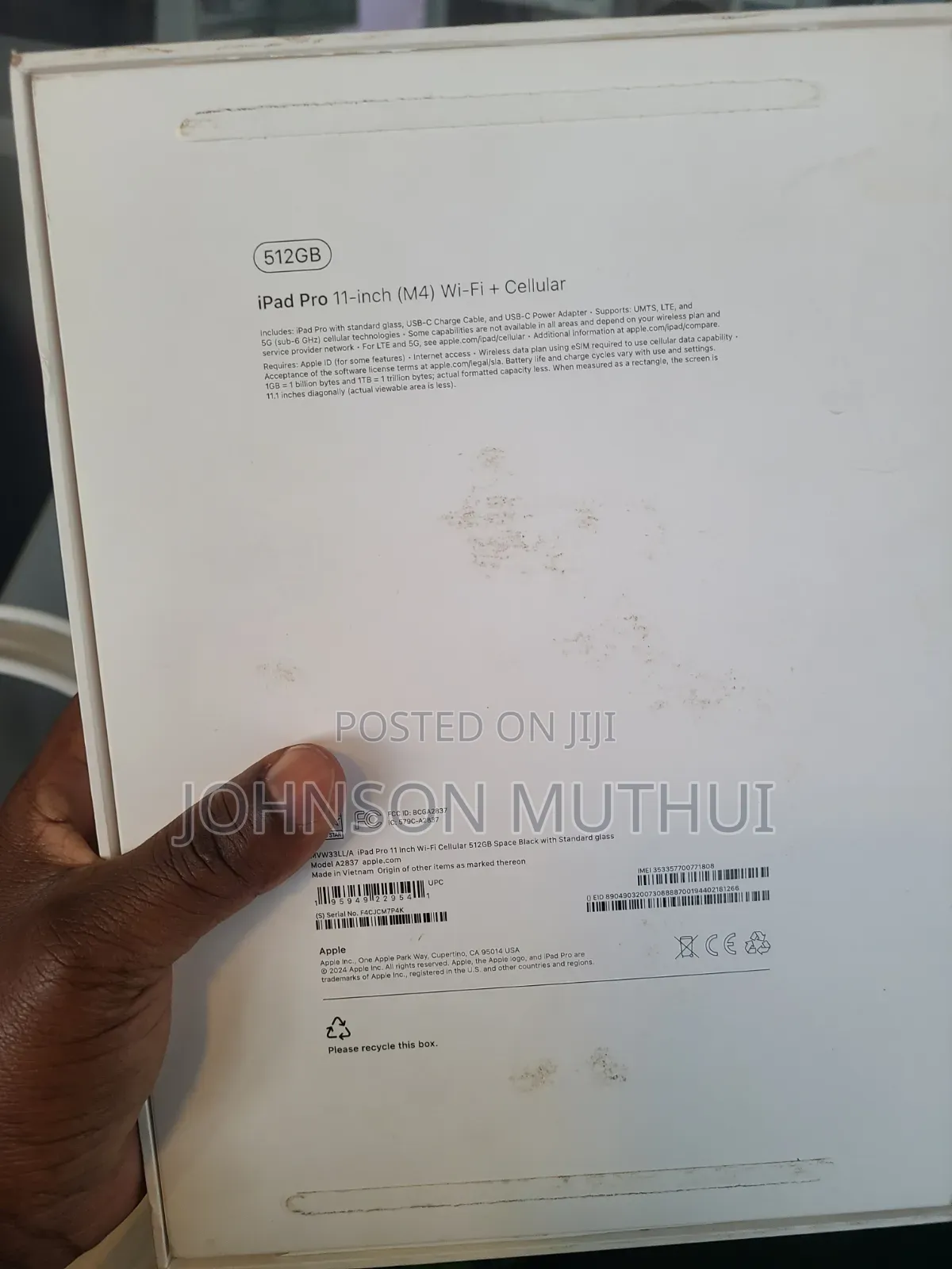 Apple iPad Pro 11 (2024) 512 GB Gray
