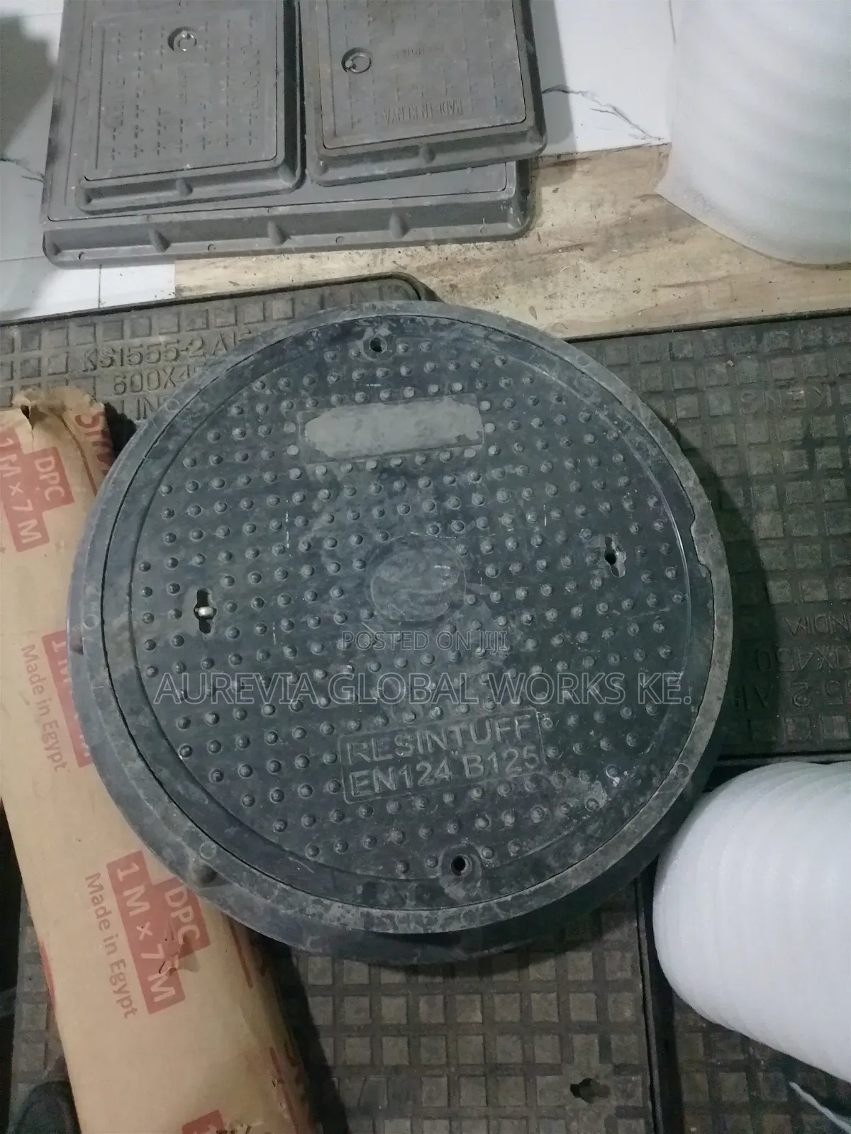 Resin Tuff Manhole Cover