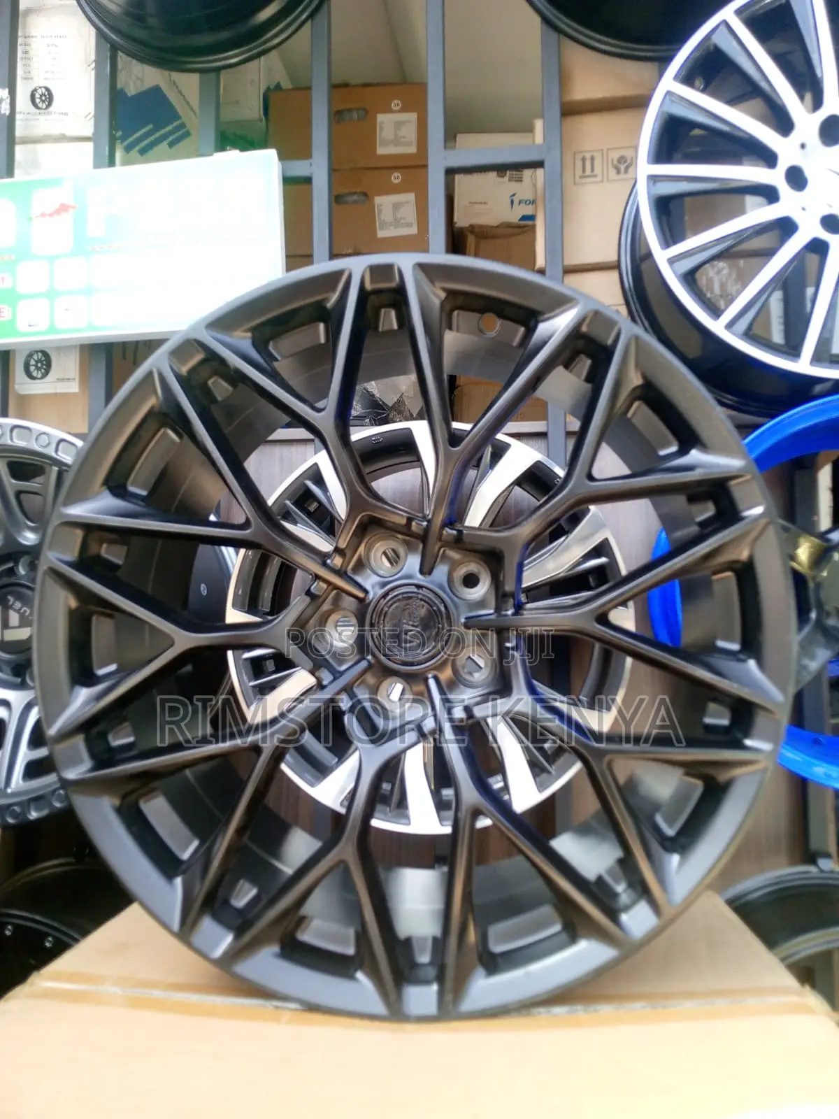 Rim Size 19 Black. Audi ,Mark X, RA4, Vanguard ,Honda CRV, Harrier
