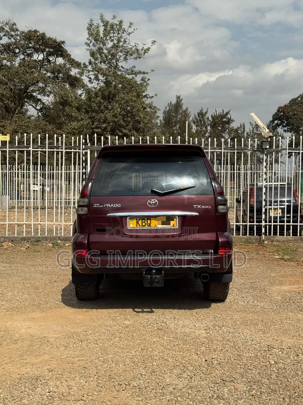 Toyota Land Cruiser Prado 3.0 D-4D 5dr 2004 Maroon