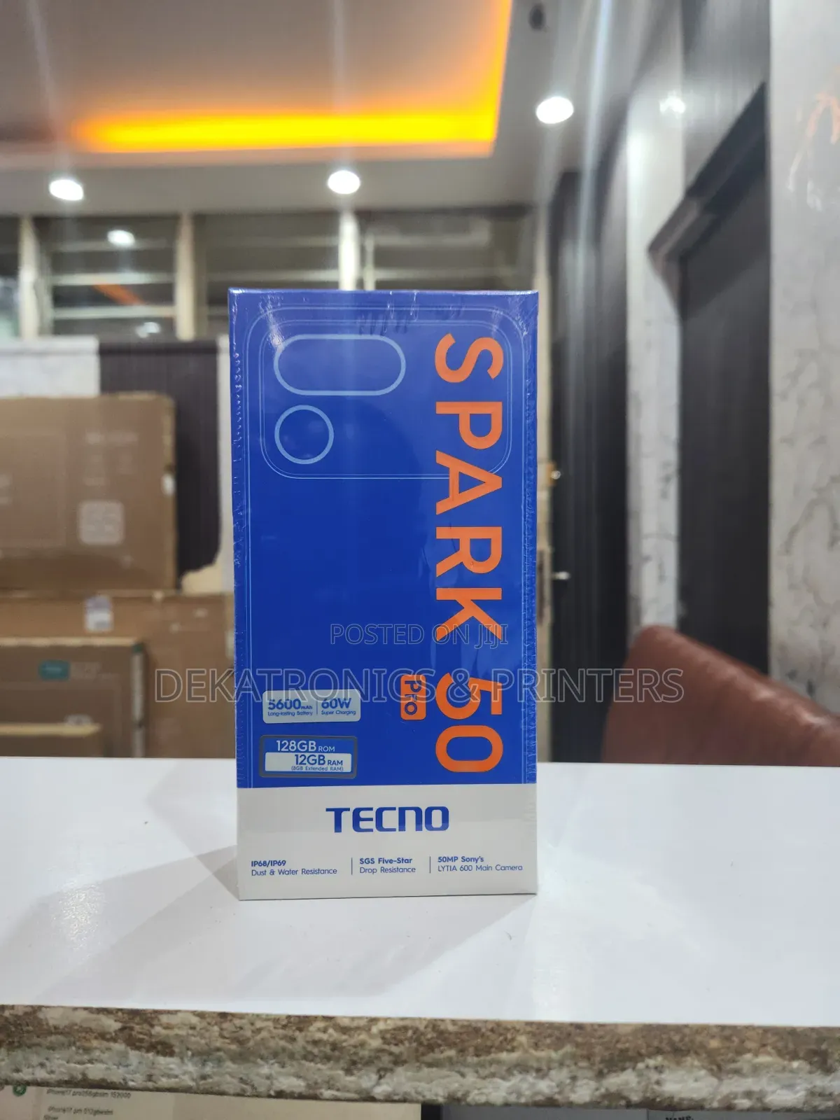 New Tecno Spark 50 Pro 256 GB Gray