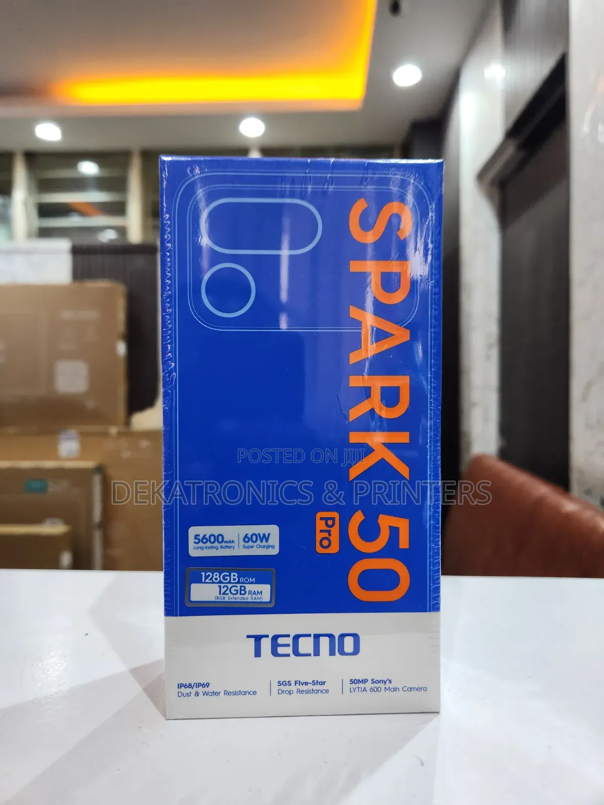 New Tecno Spark 50 Pro 256 GB Gray
