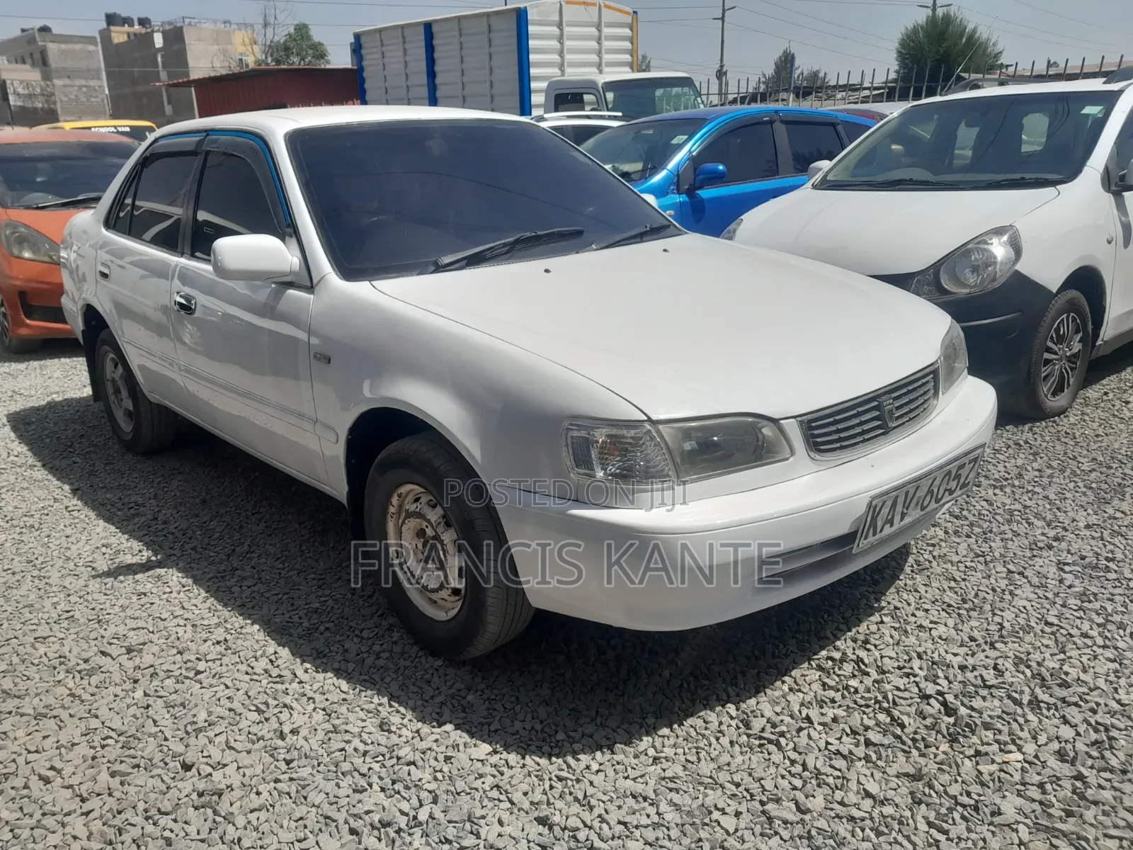 Toyota Corolla 2002 White