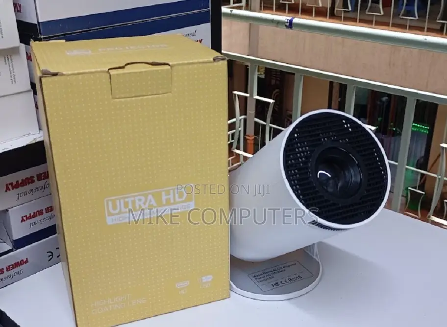HY300 Pro Wireless Projector – Compact Smart Entertainment