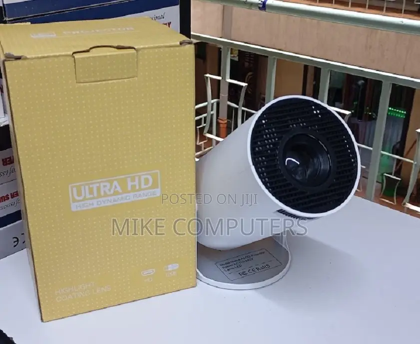 HY300 Pro Wireless Projector – Compact Smart Entertainment