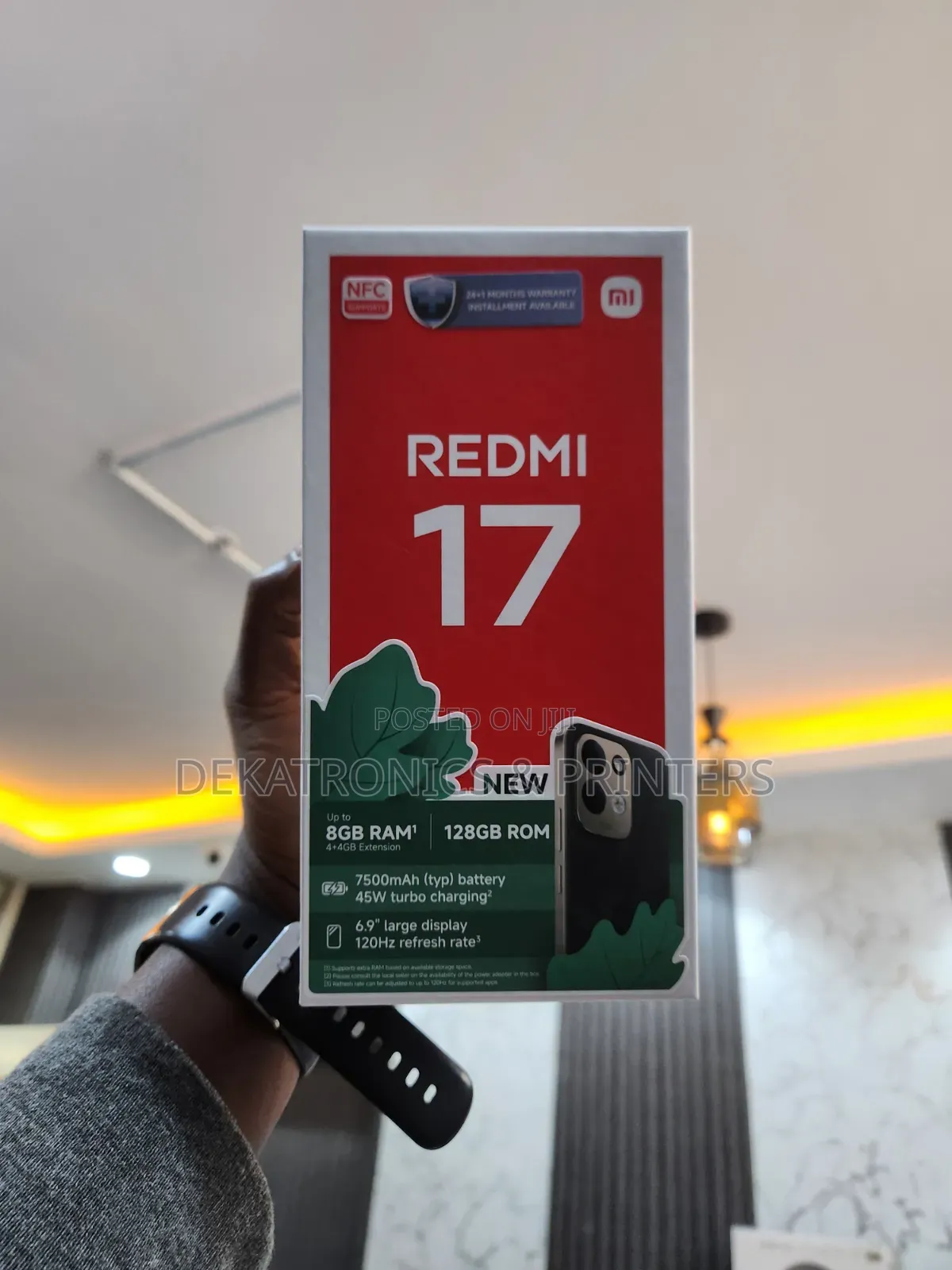 New Xiaomi Redmi 17 128 GB Black