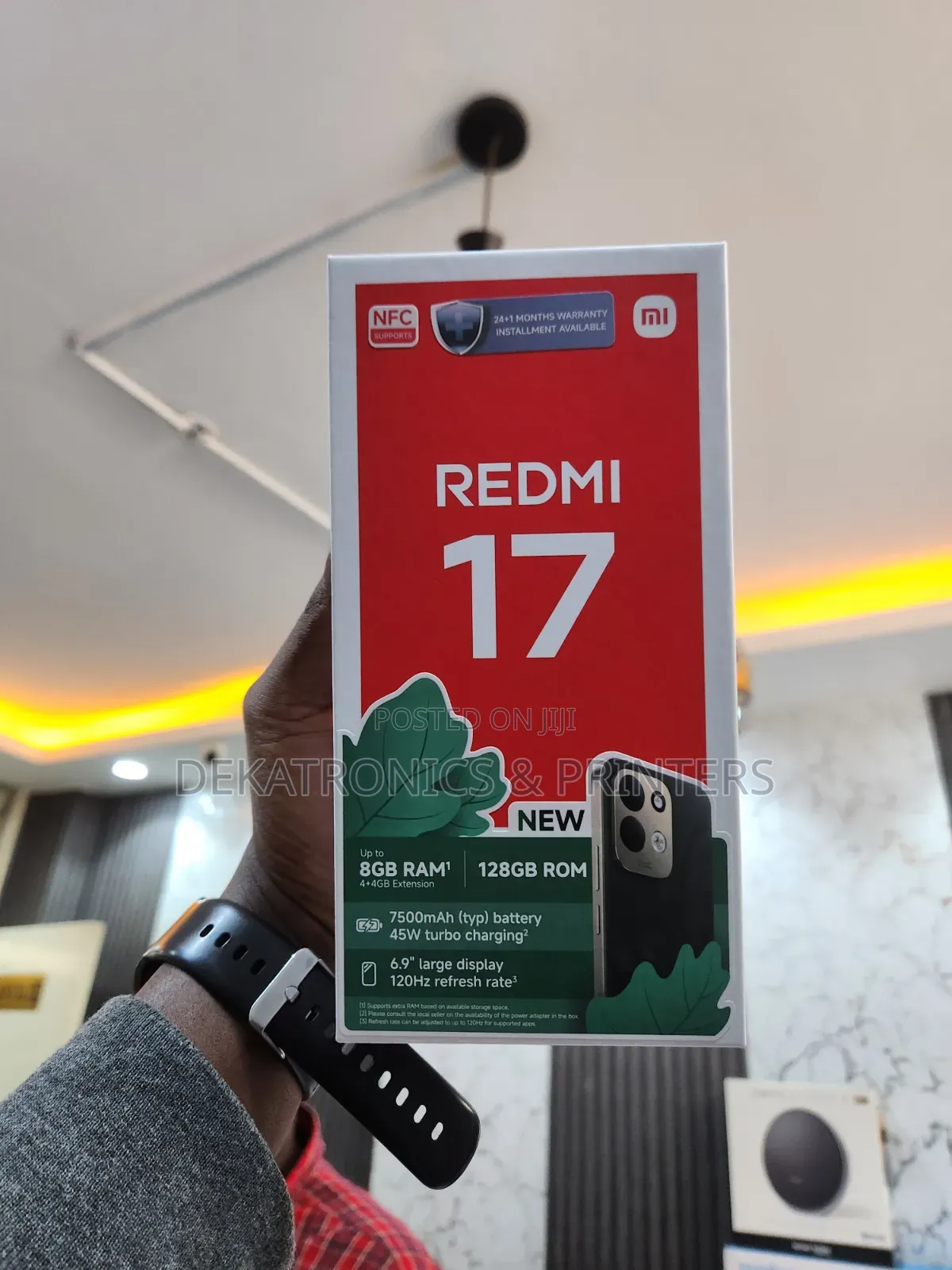 New Xiaomi Redmi 17 128 GB Black