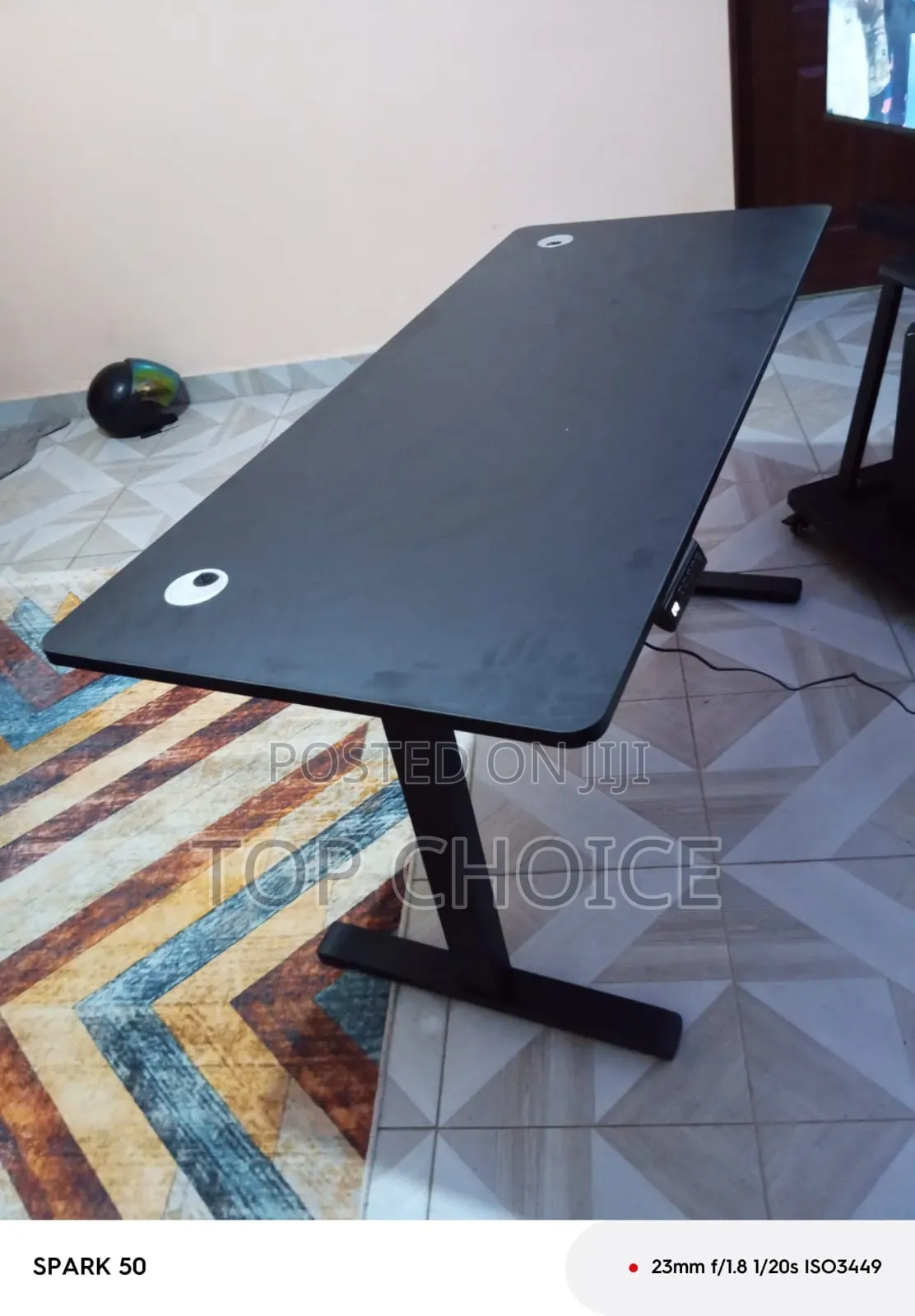 Electric Monitored Adjustable Desk 1.4m