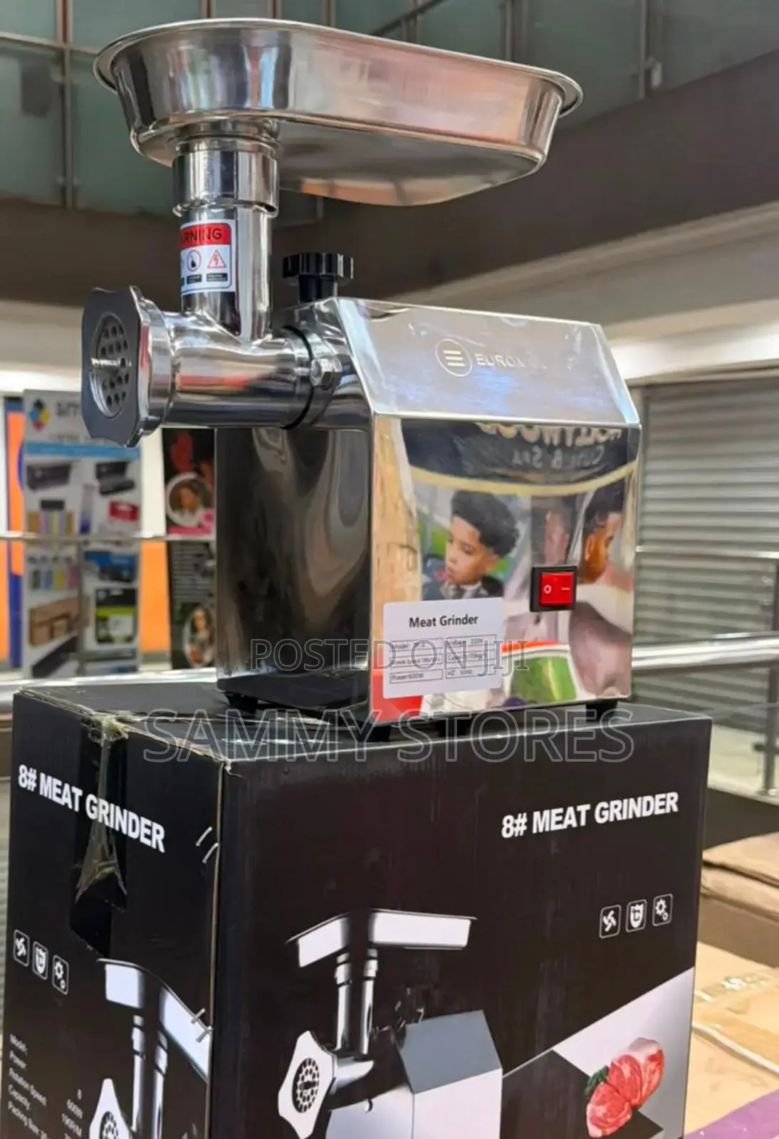 EuroNix 8# Heavy Duty Meat Mincer