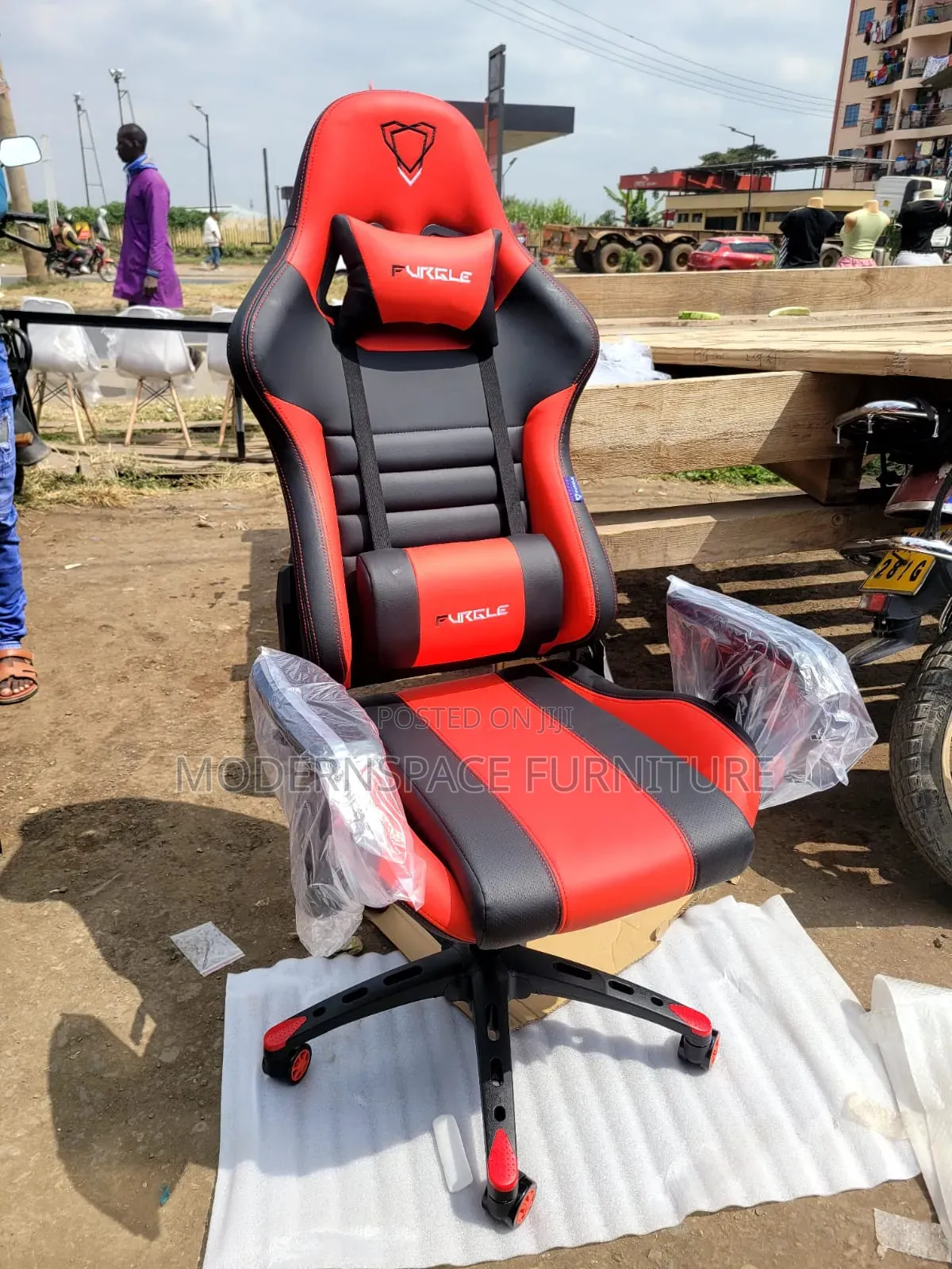 Red Orthopedic Gaming Chairs