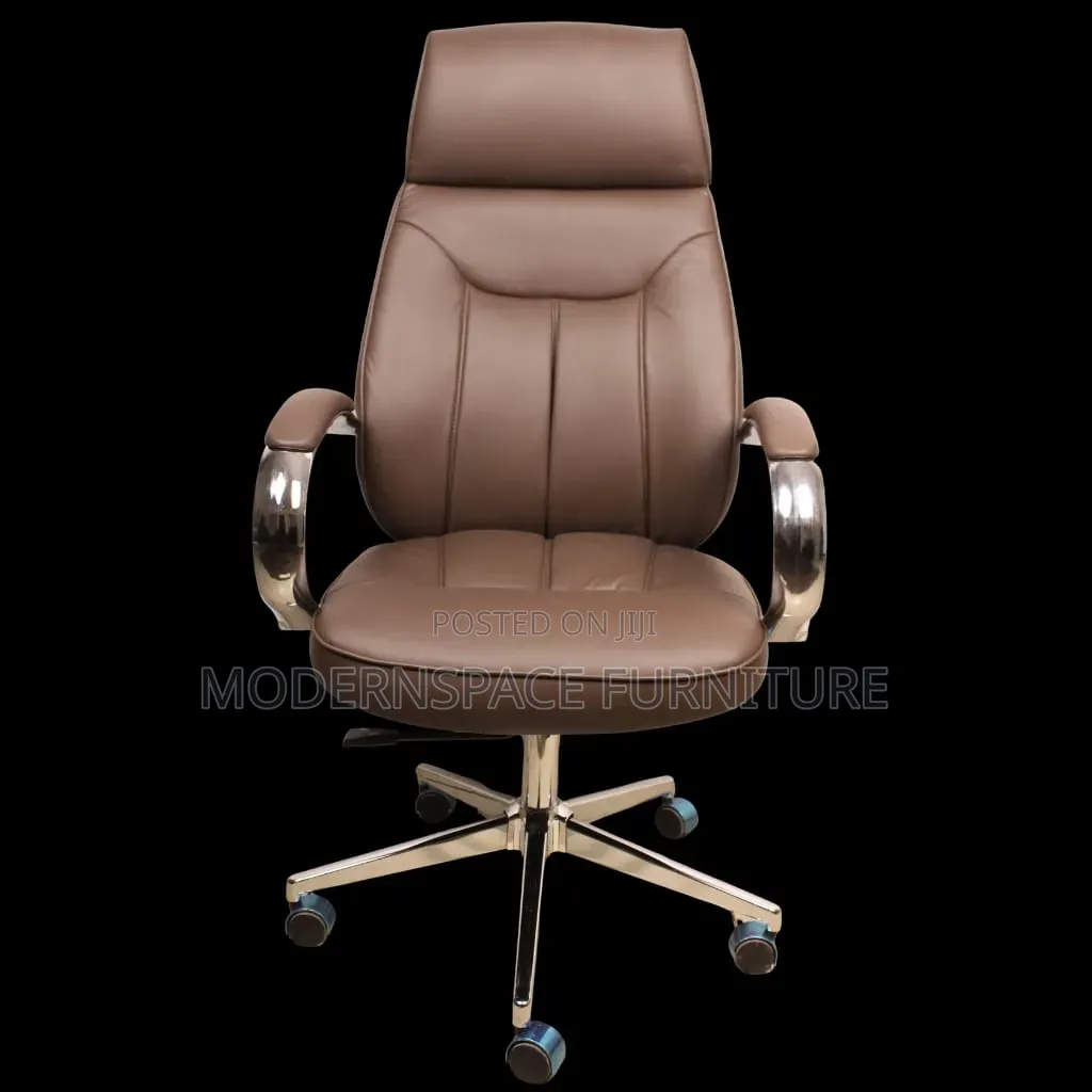 Brown Executive Leather Office Chair