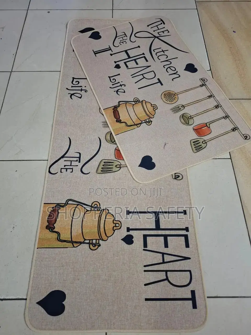 2pcs Kitchen Mats