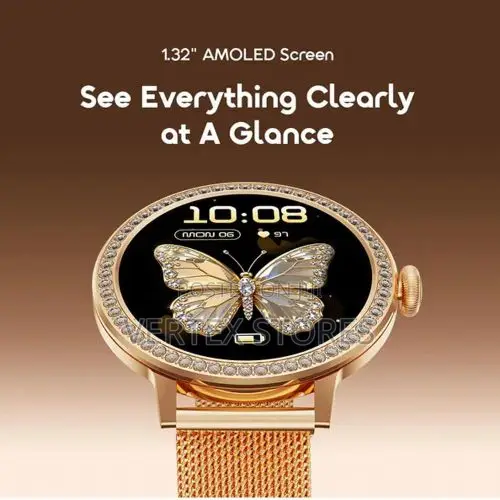 Oraimo Watch Muse 2 OSW-833N 1.32" AMOLED Diamond Smart Watch