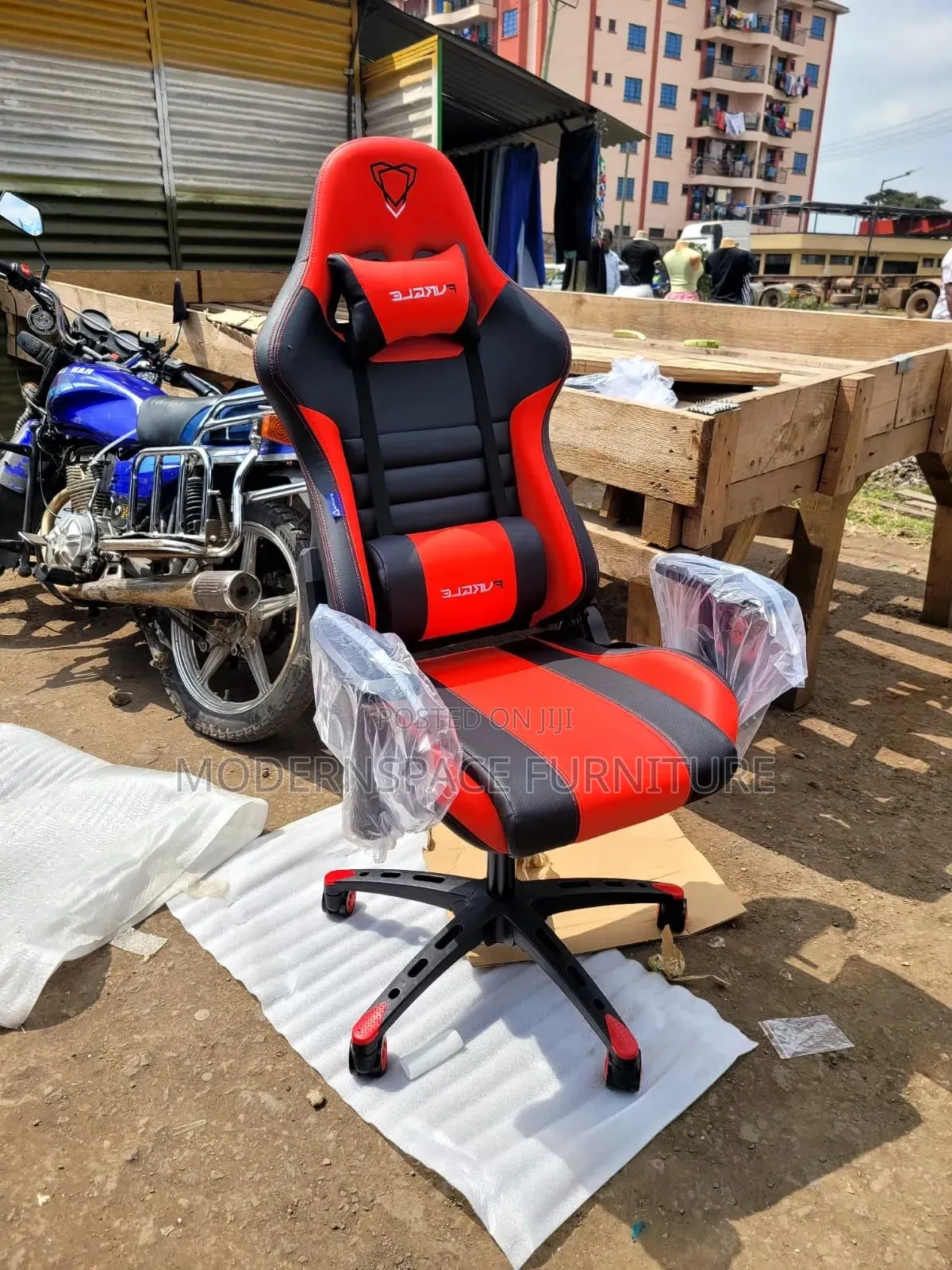 Gaming Leather Chair_Red
