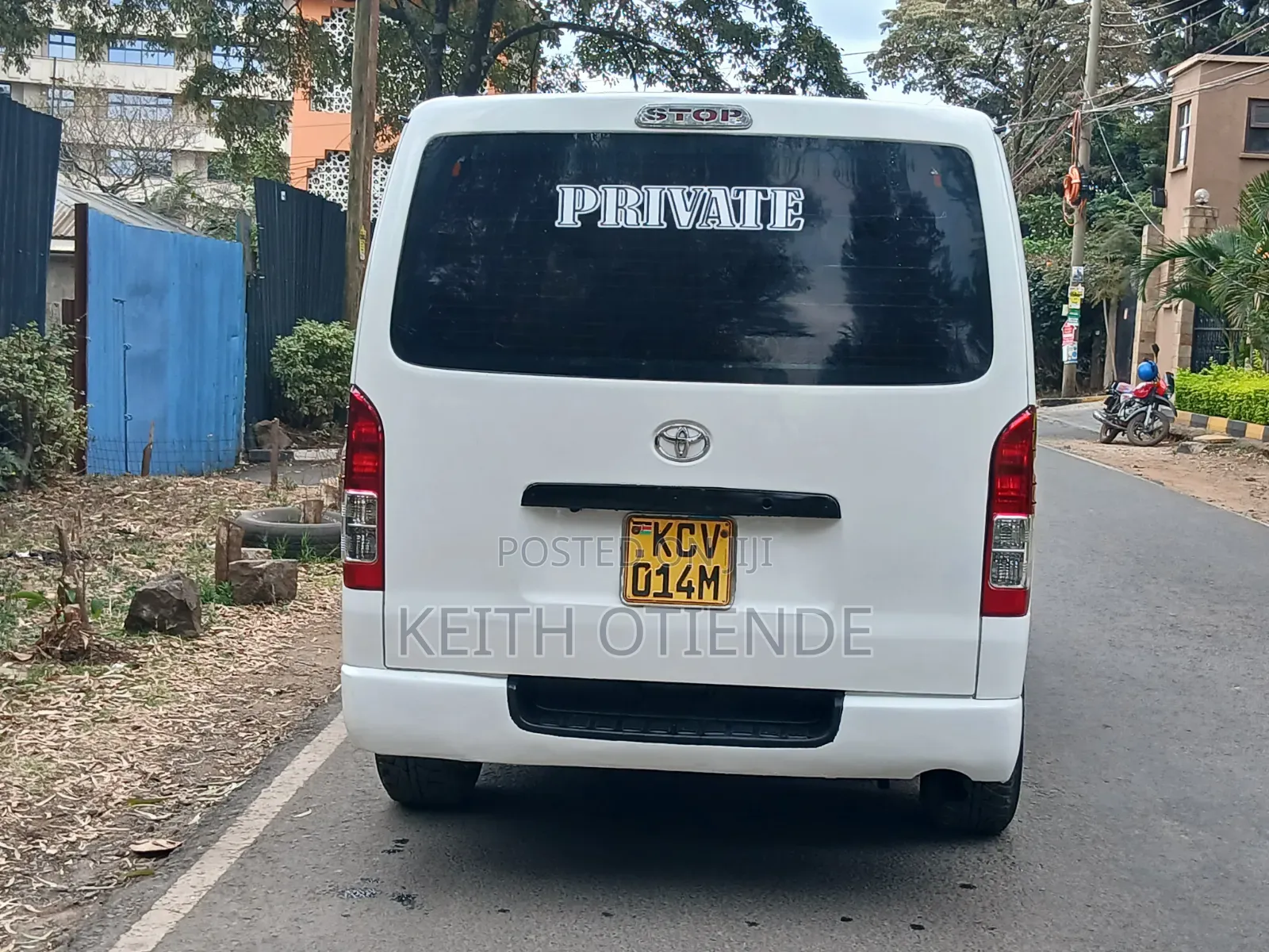 Toyota HiAce 2012 White