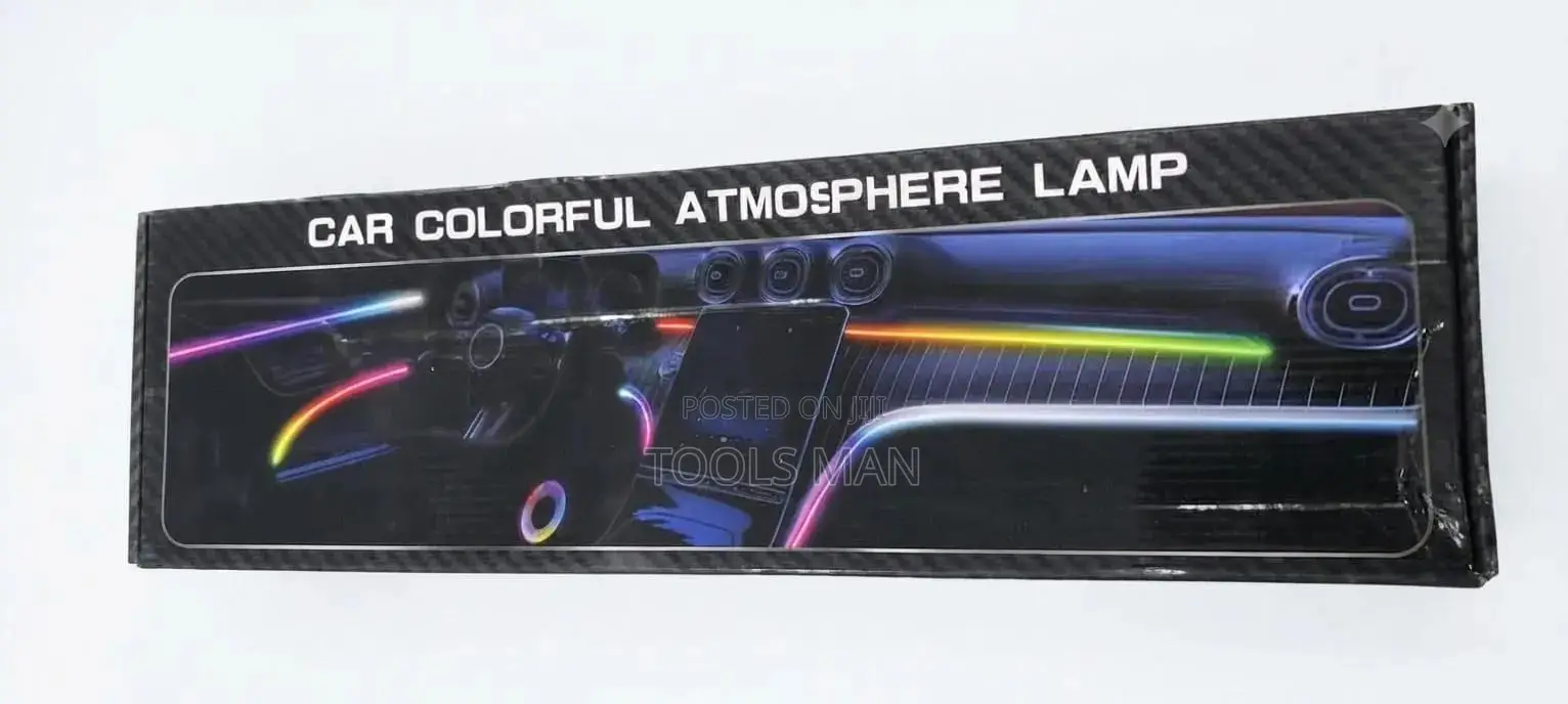 Car Colorful Atmosphere Lamp Ambient Lighting Kit.