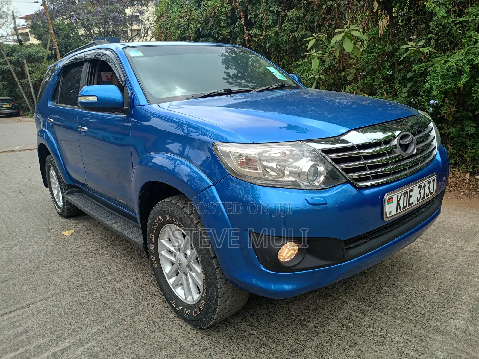 Toyota Fortuner 3.0 D AWD 2012 Blue