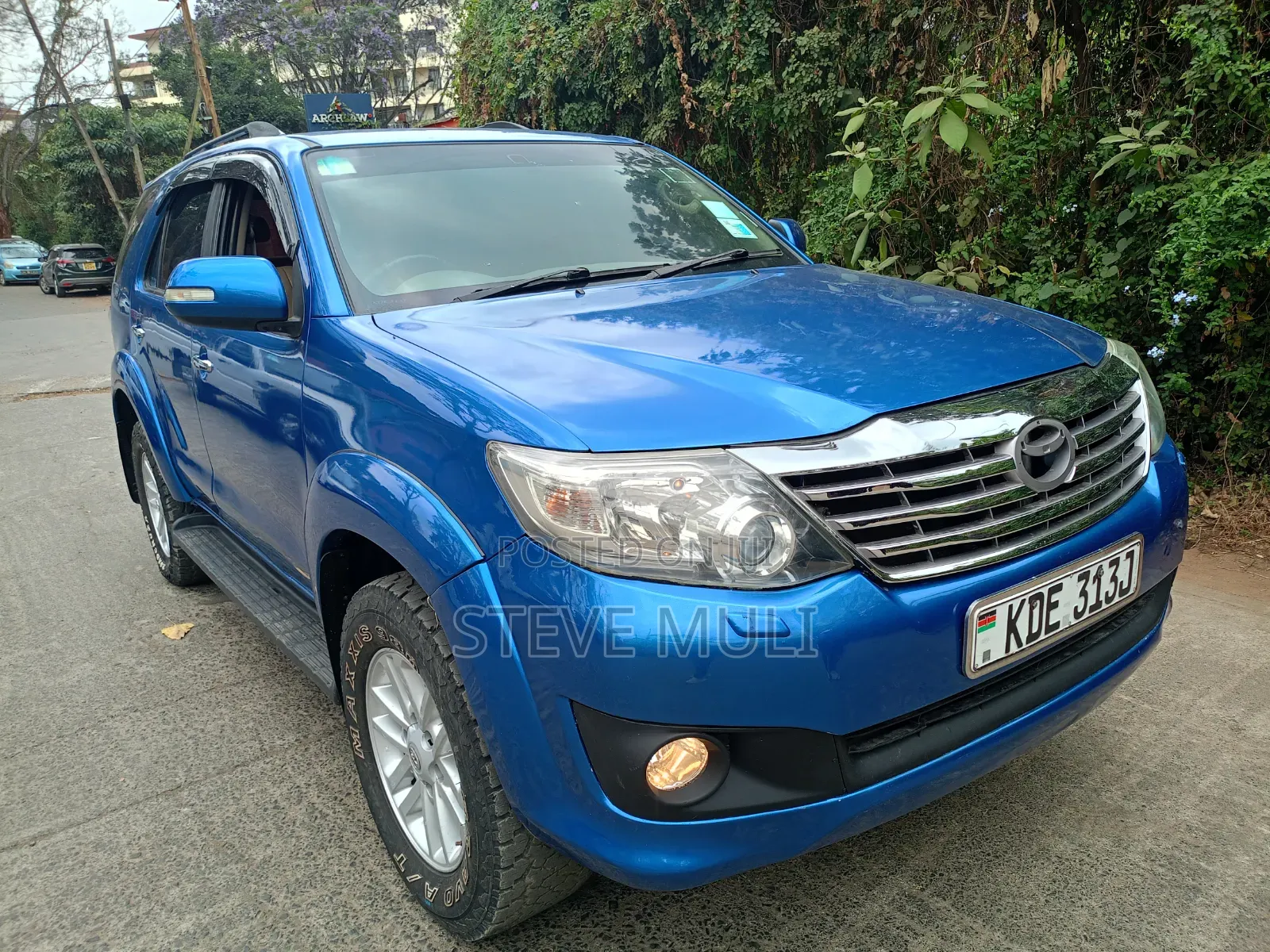 Toyota Fortuner 3.0 D AWD 2012 Blue