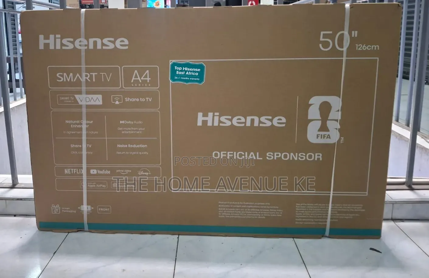 Hisense TV 50 Inches A4QkEN A4 Series
