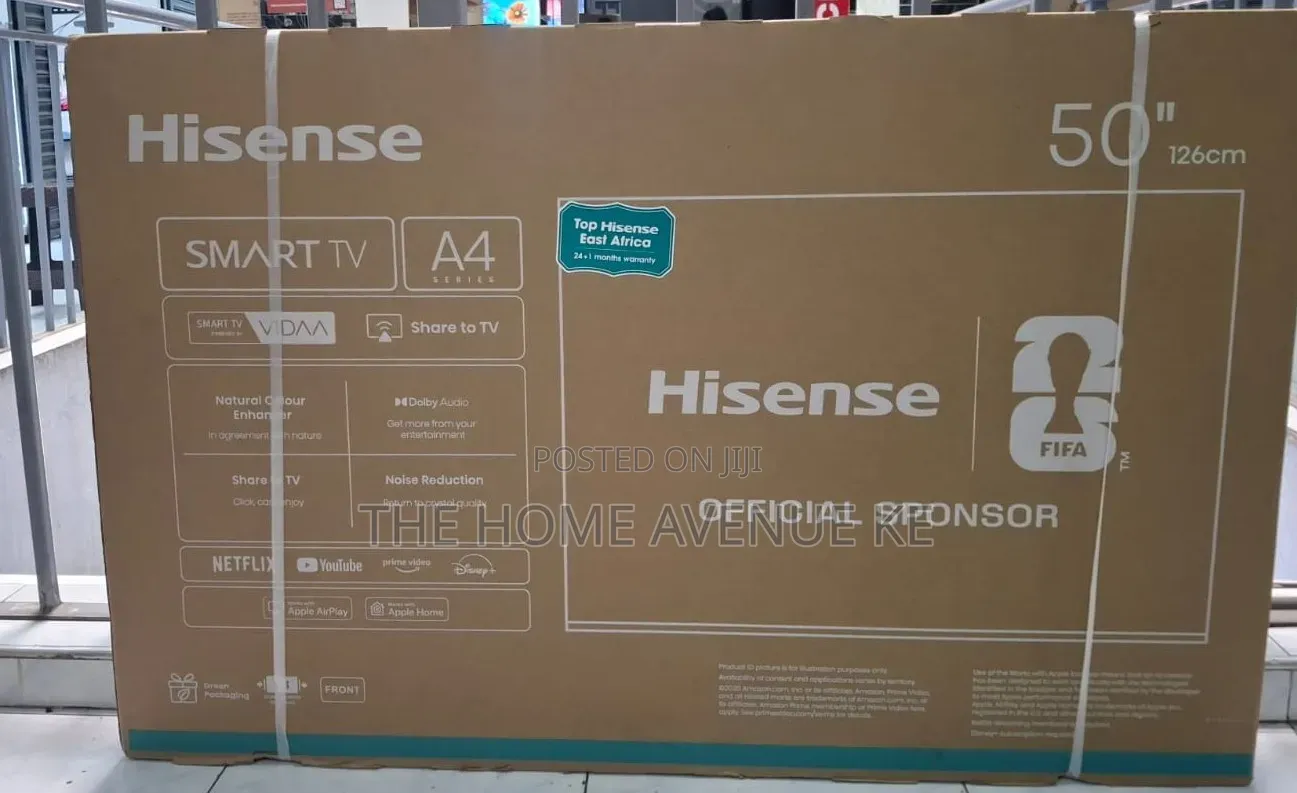 Hisense TV 50 Inches A4QkEN A4 Series