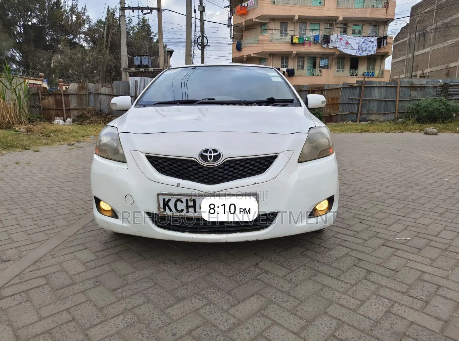Toyota Belta 2010 White