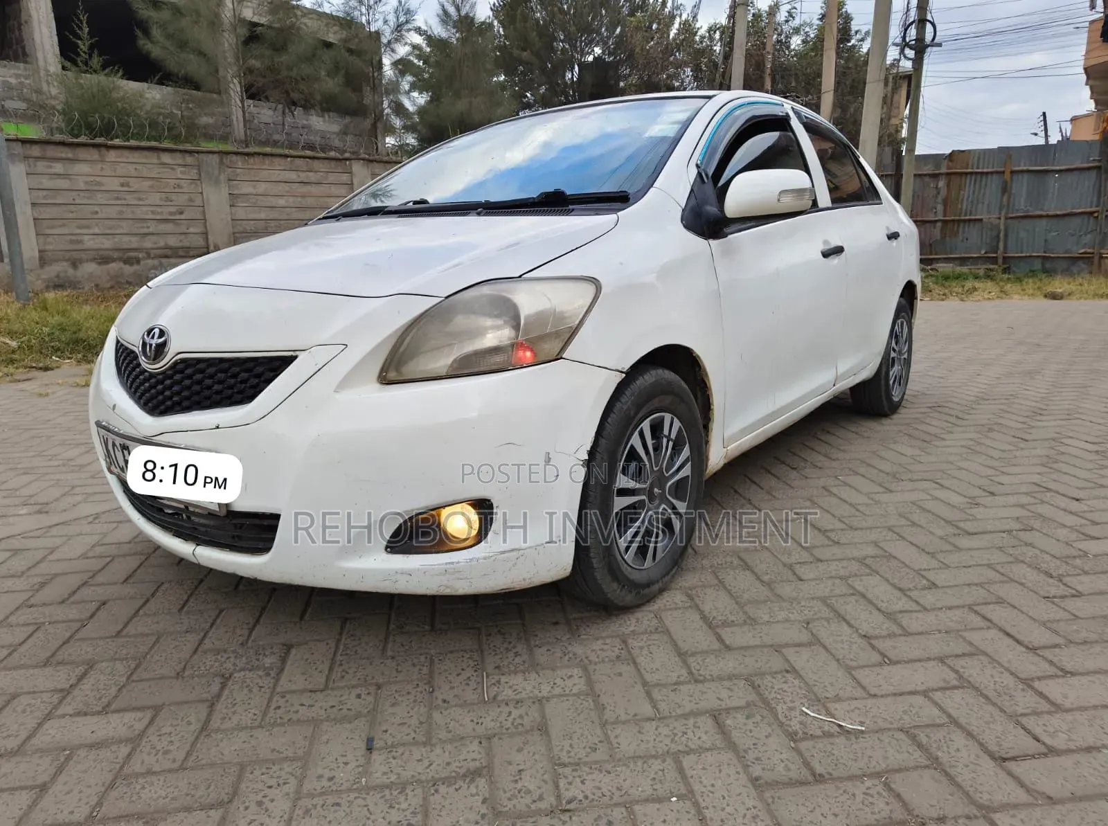 Toyota Belta 2010 White