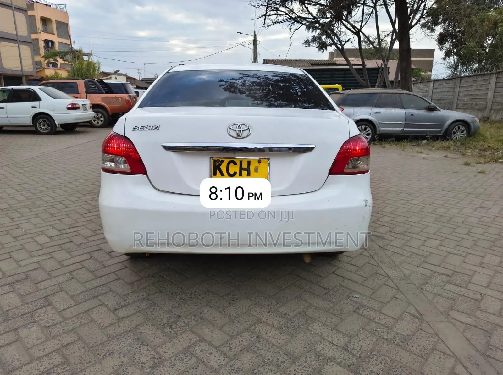 Toyota Belta 2010 White