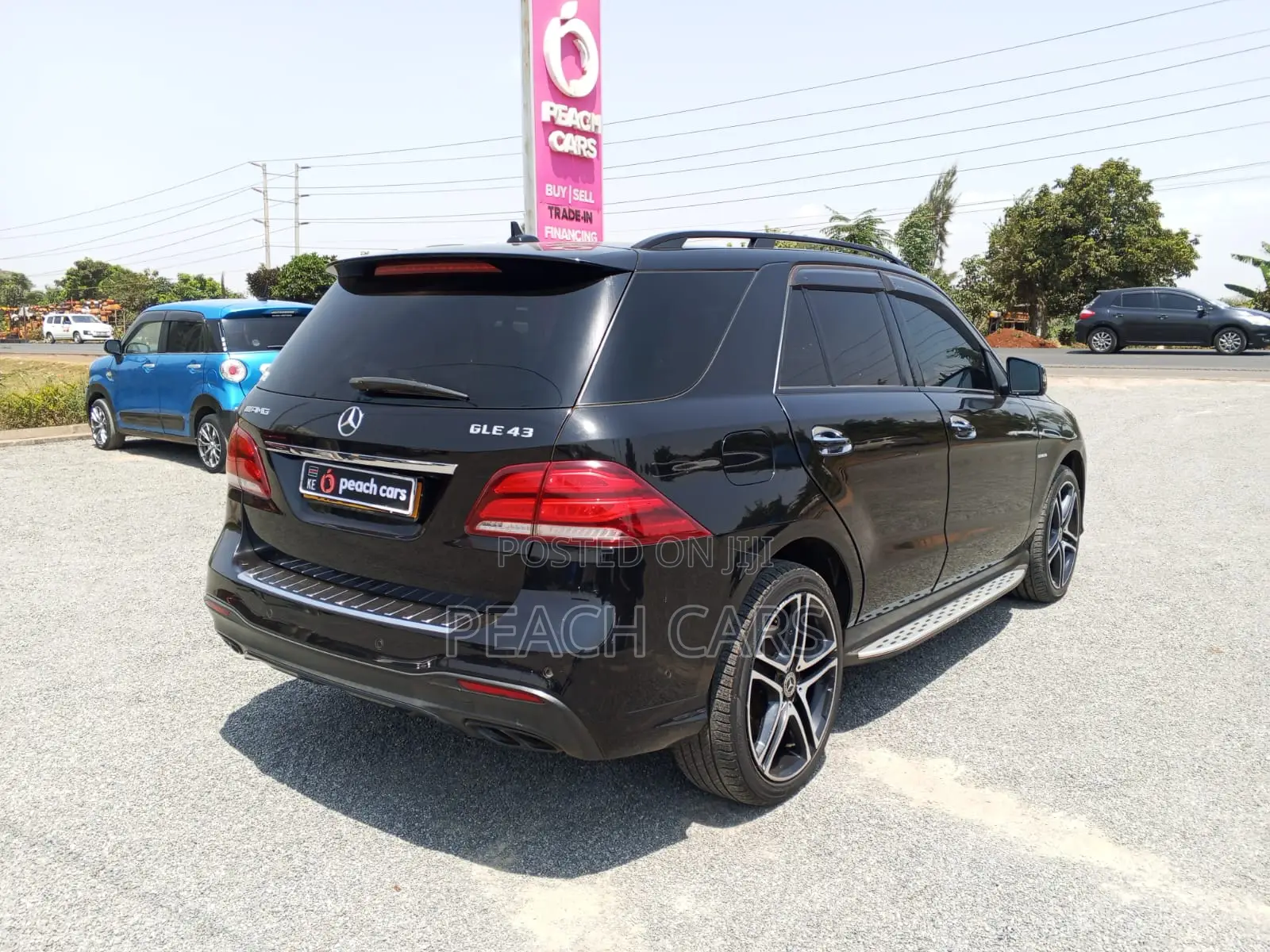 Mercedes-Benz GLE-Class AMG GLE 43 4MATIC 2016 Black