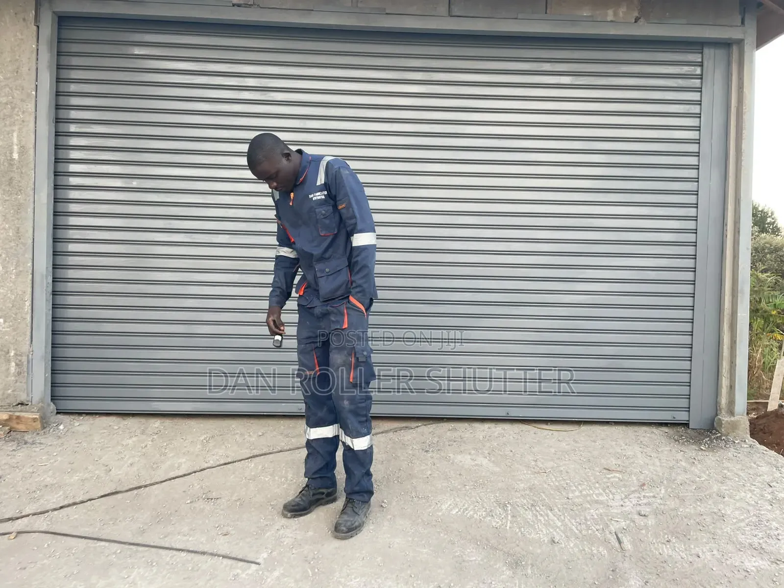 Electric Roller Shutter Door
Description:
