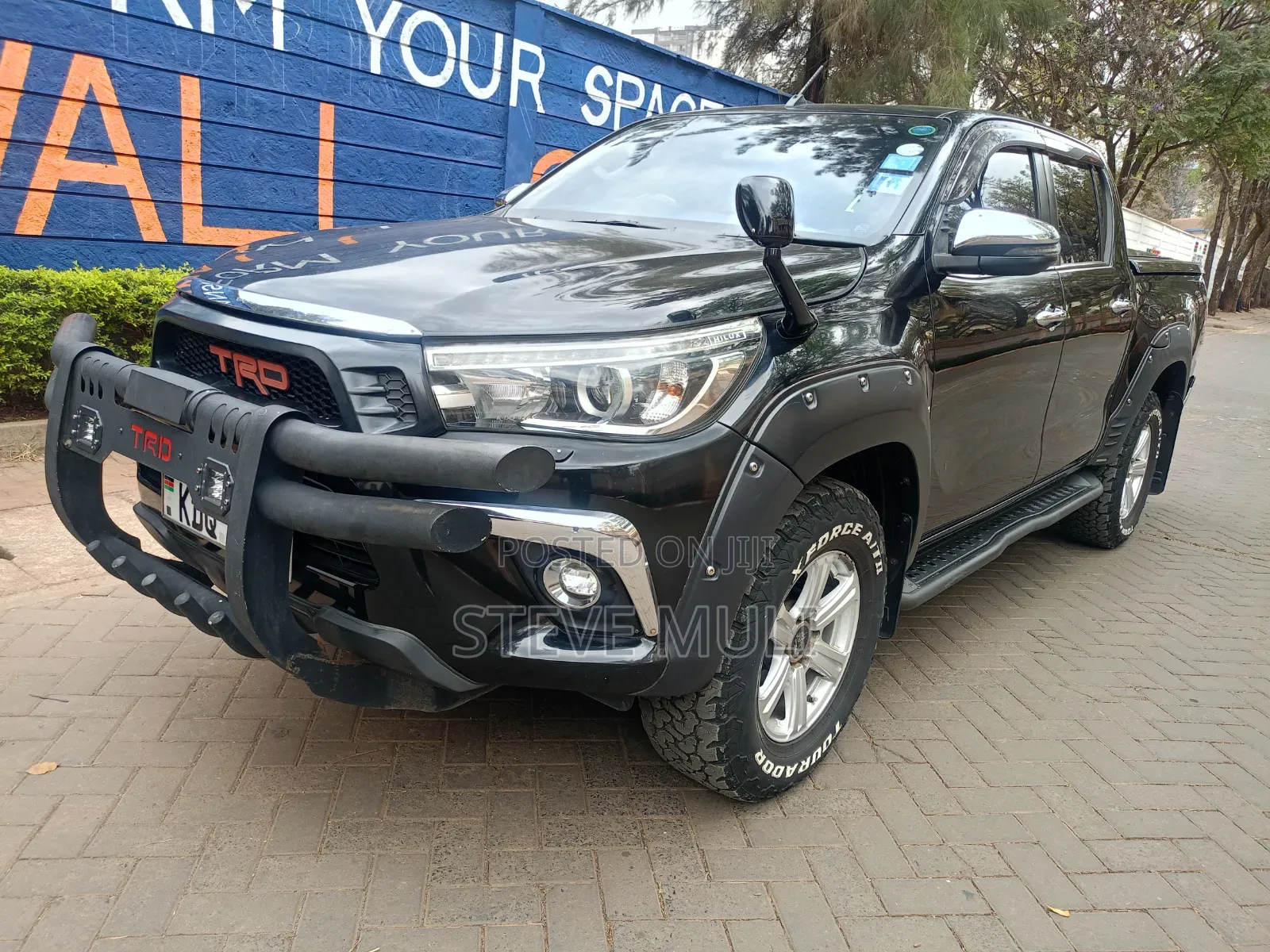Toyota Hilux Revo Double Cab Deisel 2.8 RWD 2018 Matt Black