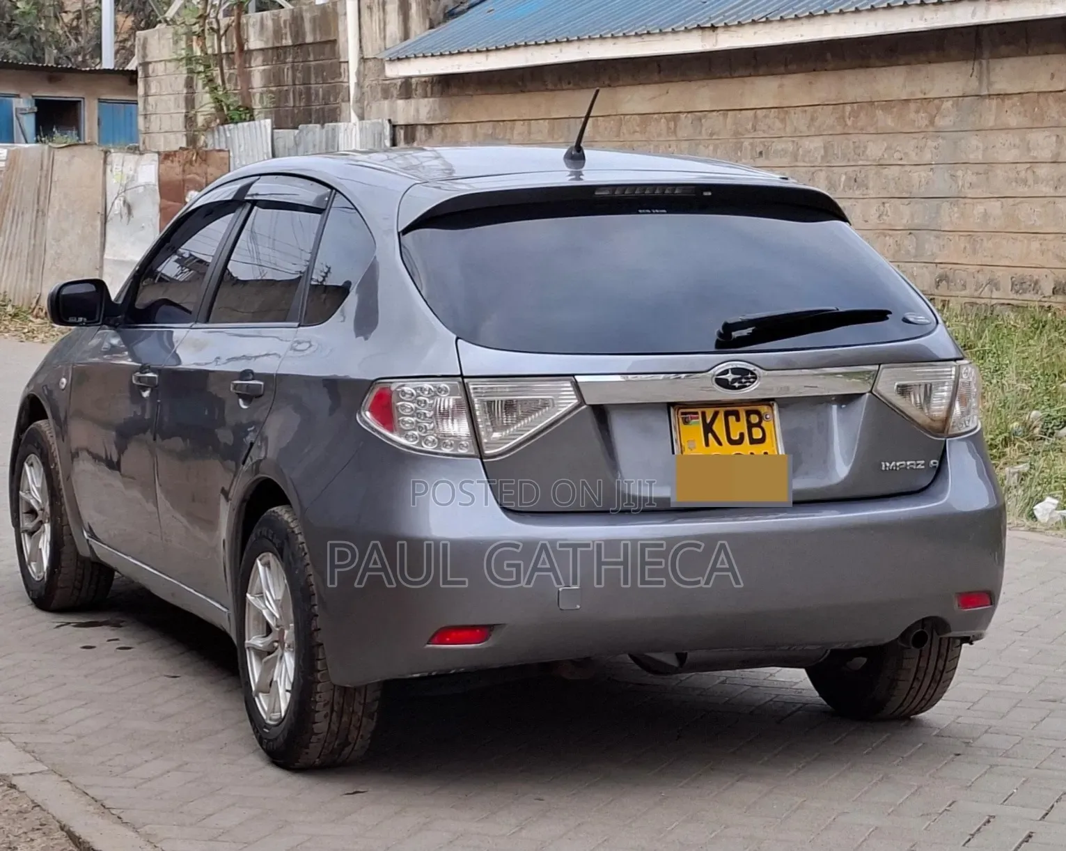 Subaru Impreza 2008 Gray