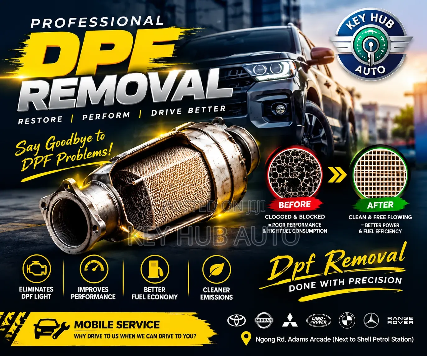 DPF Removal. Ecu Precision. Performance Redefined.
