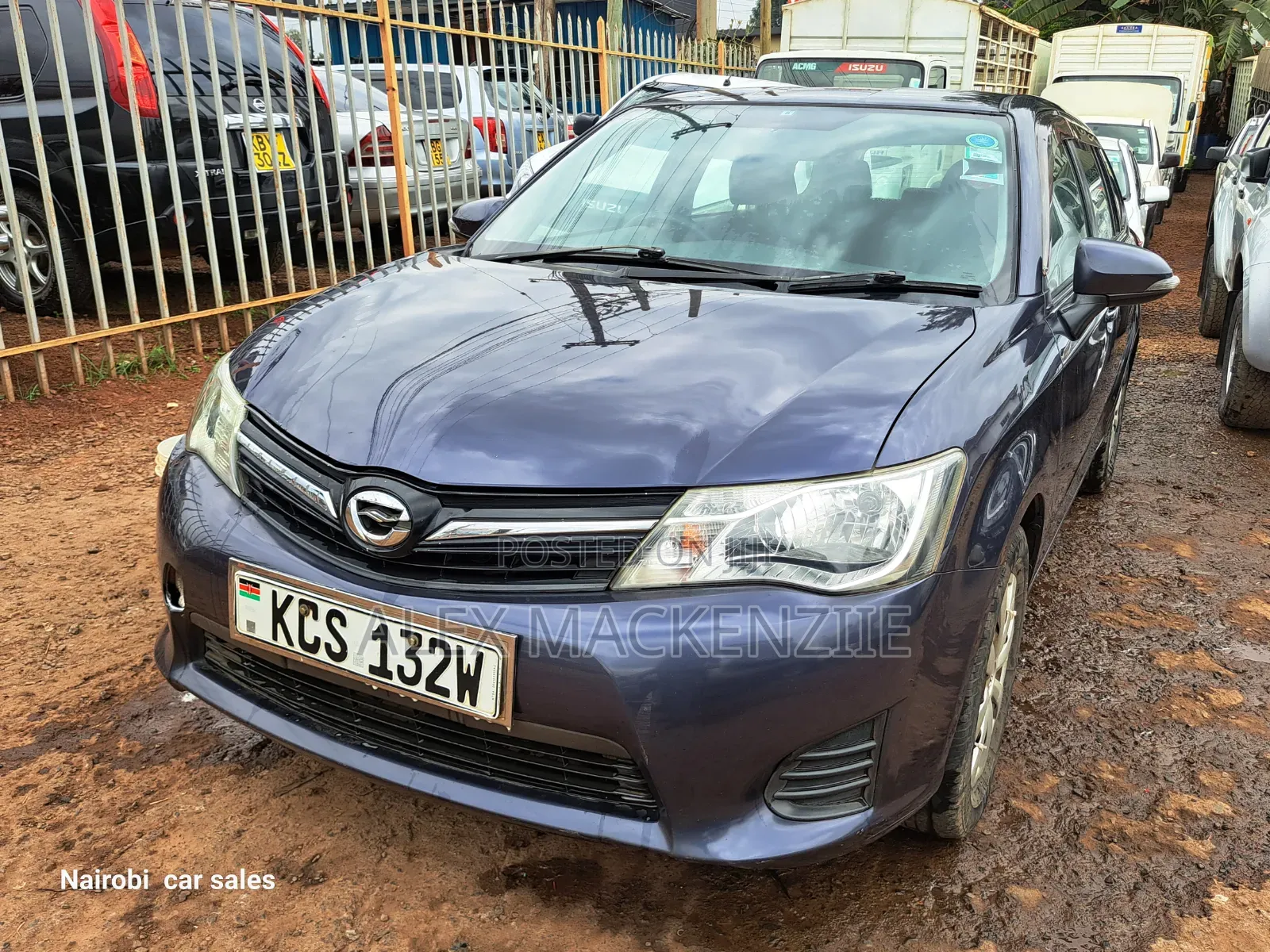 Toyota Corolla Fielder 2013 Purple