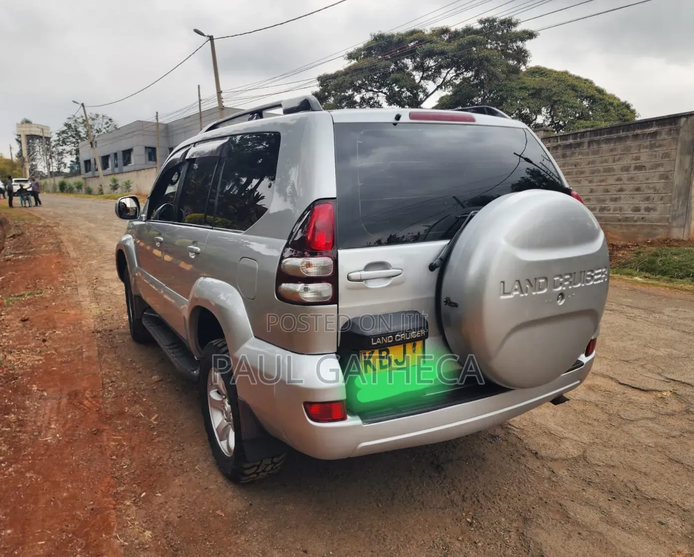 Toyota Land Cruiser Prado 2003 Silver