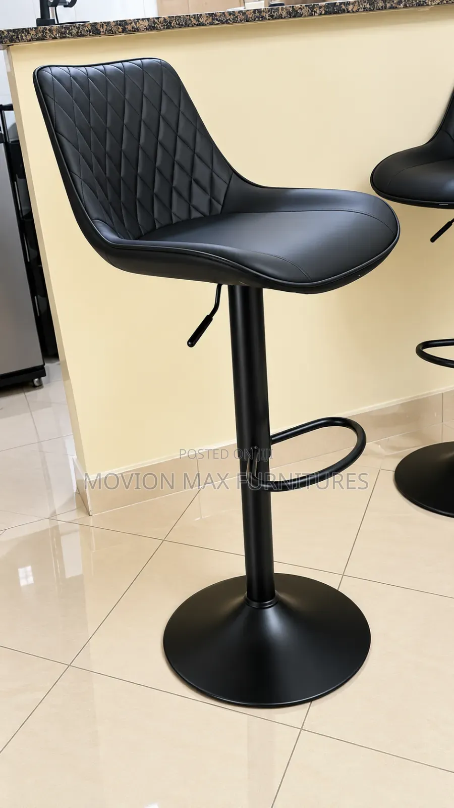 Labstools Counter Stools, Leather Chair